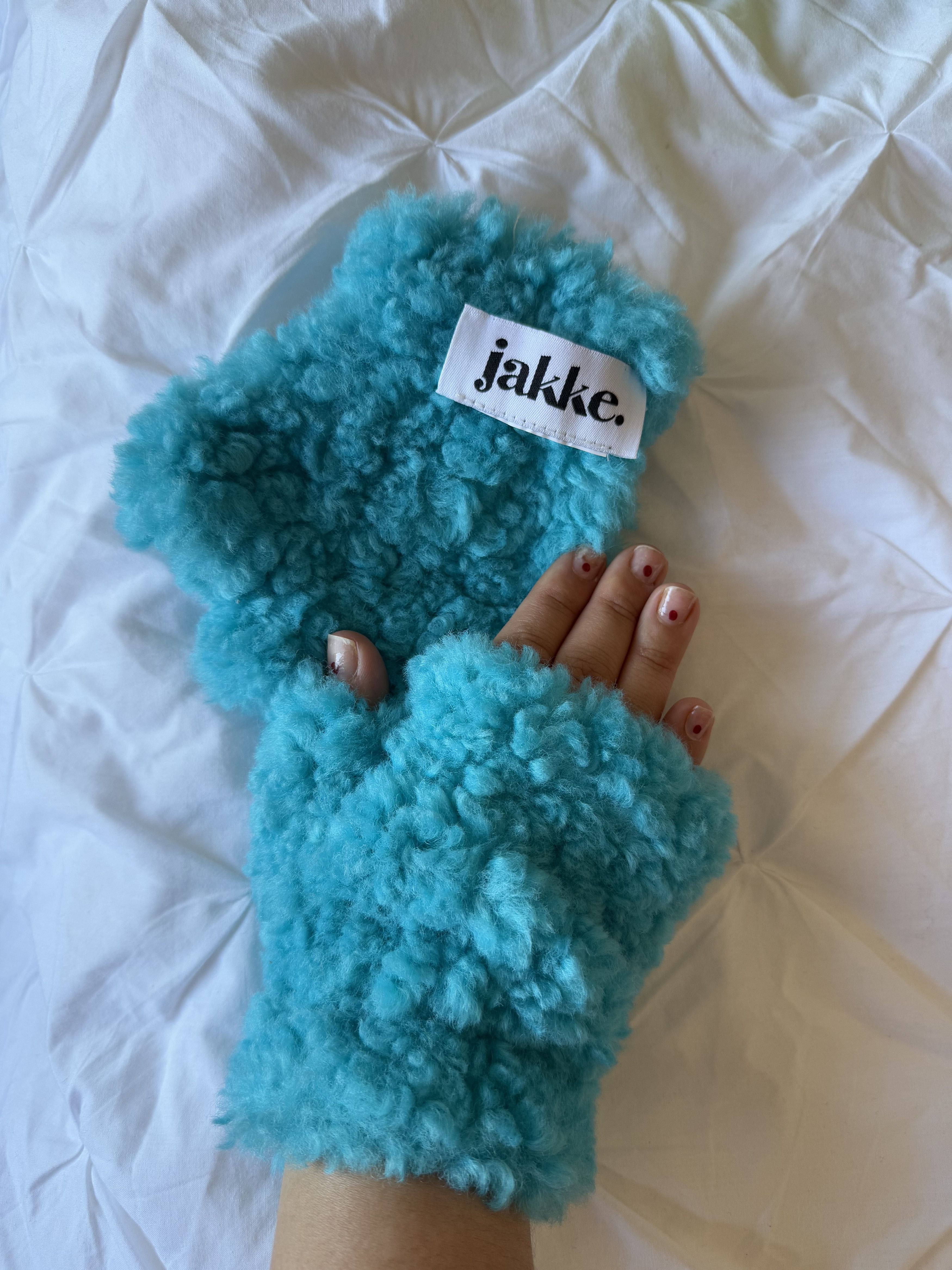 Other Sherpa Fingerless Gloves Size ONE SIZE - 2 Thumbnail