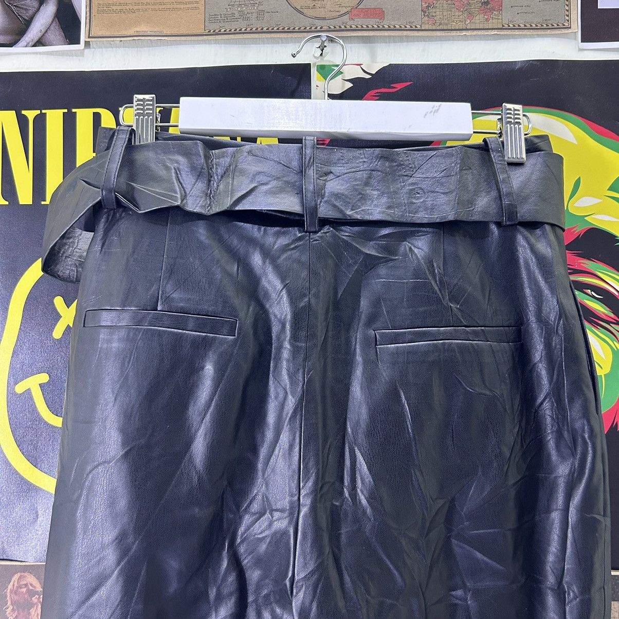 Zara Vintage Zara Syntetic Leather Pants Size 28" / US 6 / IT 42 - 9 Thumbnail