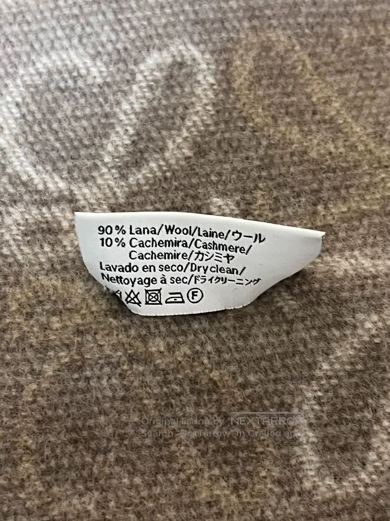 Loewe LOEWE size 180*38cm Anagram Cashmere Scarf Size ONE SIZE - 5 Thumbnail