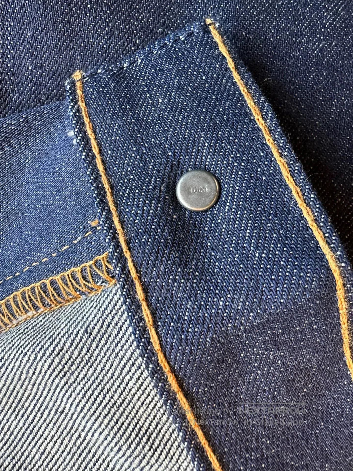 Levi's Vintage Clothing levi's lvc 1970s bootcut jeans indigo. Size US 36 / EU 52 - 6 Thumbnail