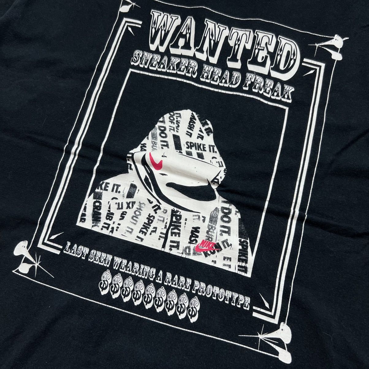 Nike 00s NIKE SNEAKERHEAD VINTAGE Y2K OVERSIZED RETRO TEE T-SHIRT Size US L / EU 52-54 / 3 - 4 Thumbnail