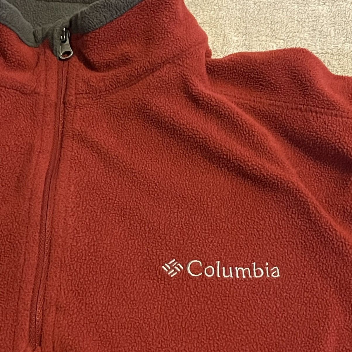 Columbia Columbia Sweater Men Small Burgundy Quarter Zip Pullover Size US S / EU 44-46 / 1 - 5 Thumbnail