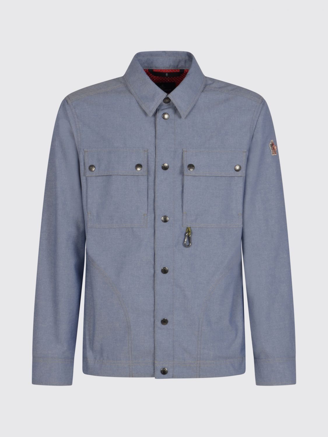 Moncler Moncler Shirt Men Gnawed Blue Size US L / EU 52-54 / 3 - 1 Preview