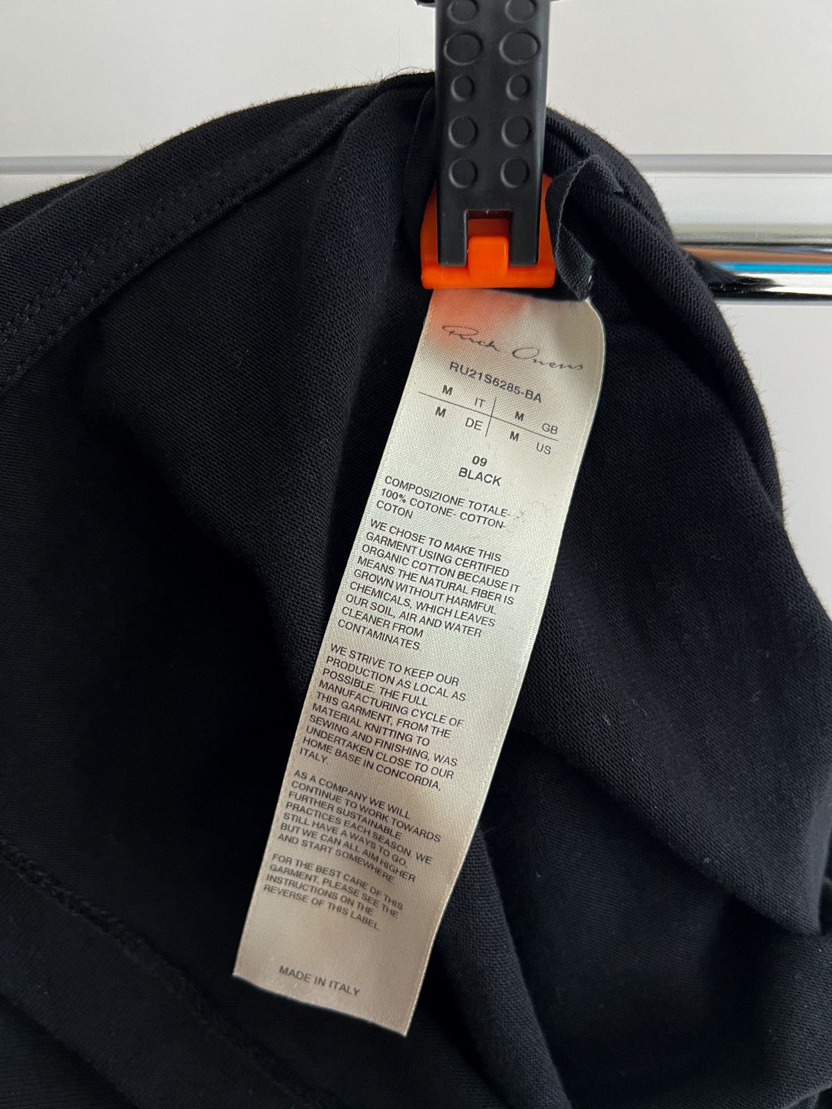 Rick Owens Phlegethon Long Cotton Hoodie Size US M / EU 48-50 / 2 - 4 Thumbnail