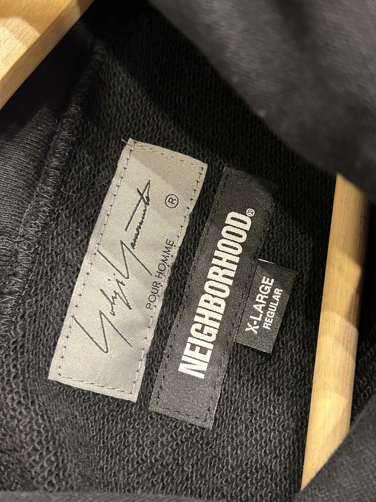 Neighborhood Neighborhood X Yohji Yamamoto Hoodie Size US XL / EU 56 / 4 - 3 Thumbnail