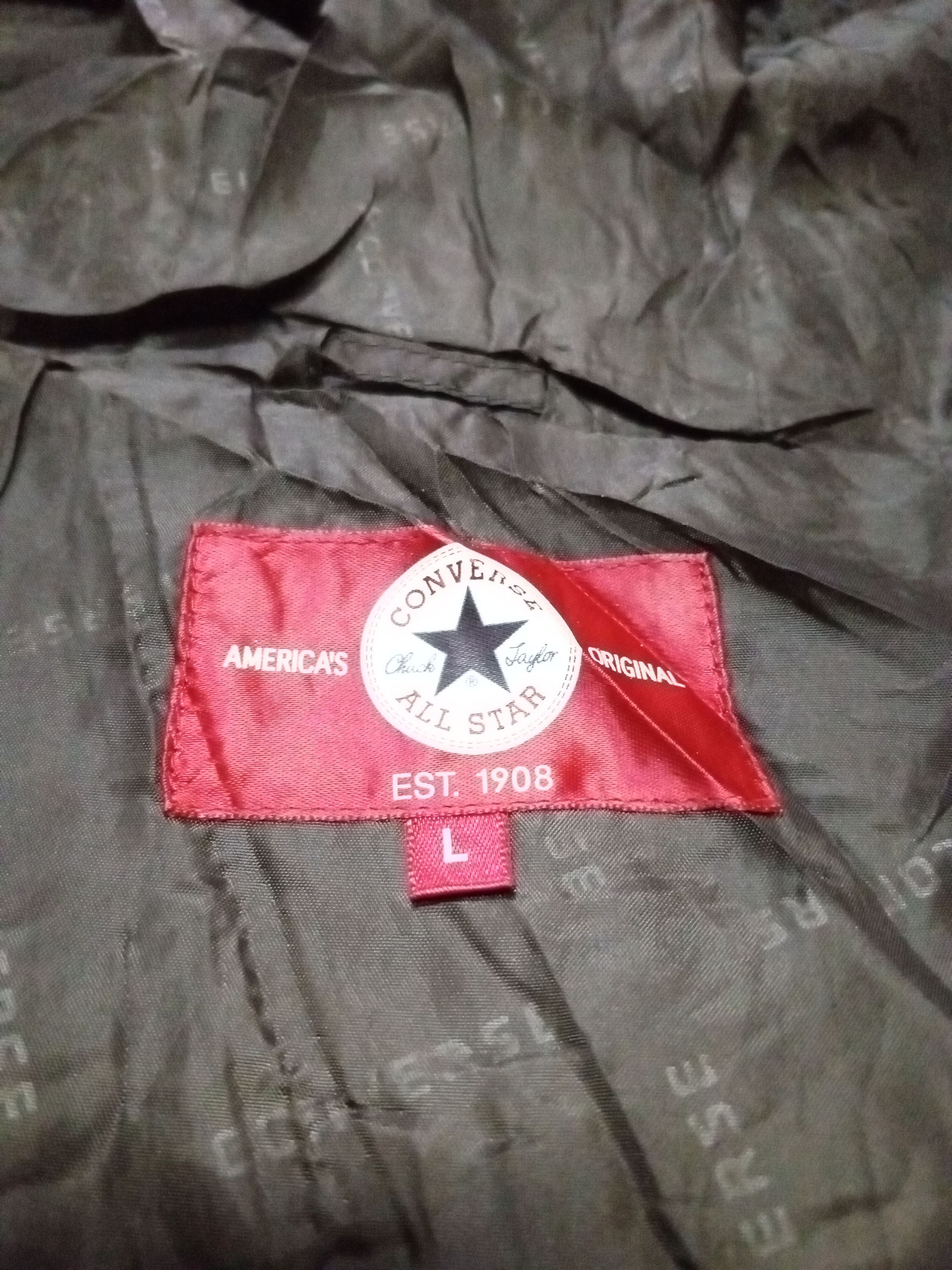 Converse Converse puffer jacket full zip red Size US L / EU 52-54 / 3 - 9 Thumbnail