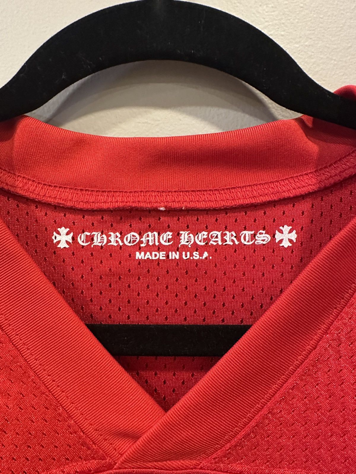 Chrome Hearts Chrome Hearts Matty Form Red Jersey Size US S / EU 44-46 / 1 - 6 Thumbnail