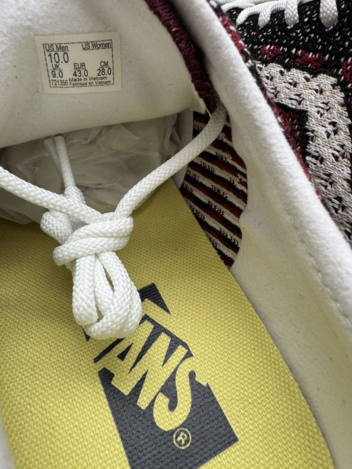 Vans Vans Off The Wall Knit Old Schools Size US 10 / EU 43 - 7 Thumbnail