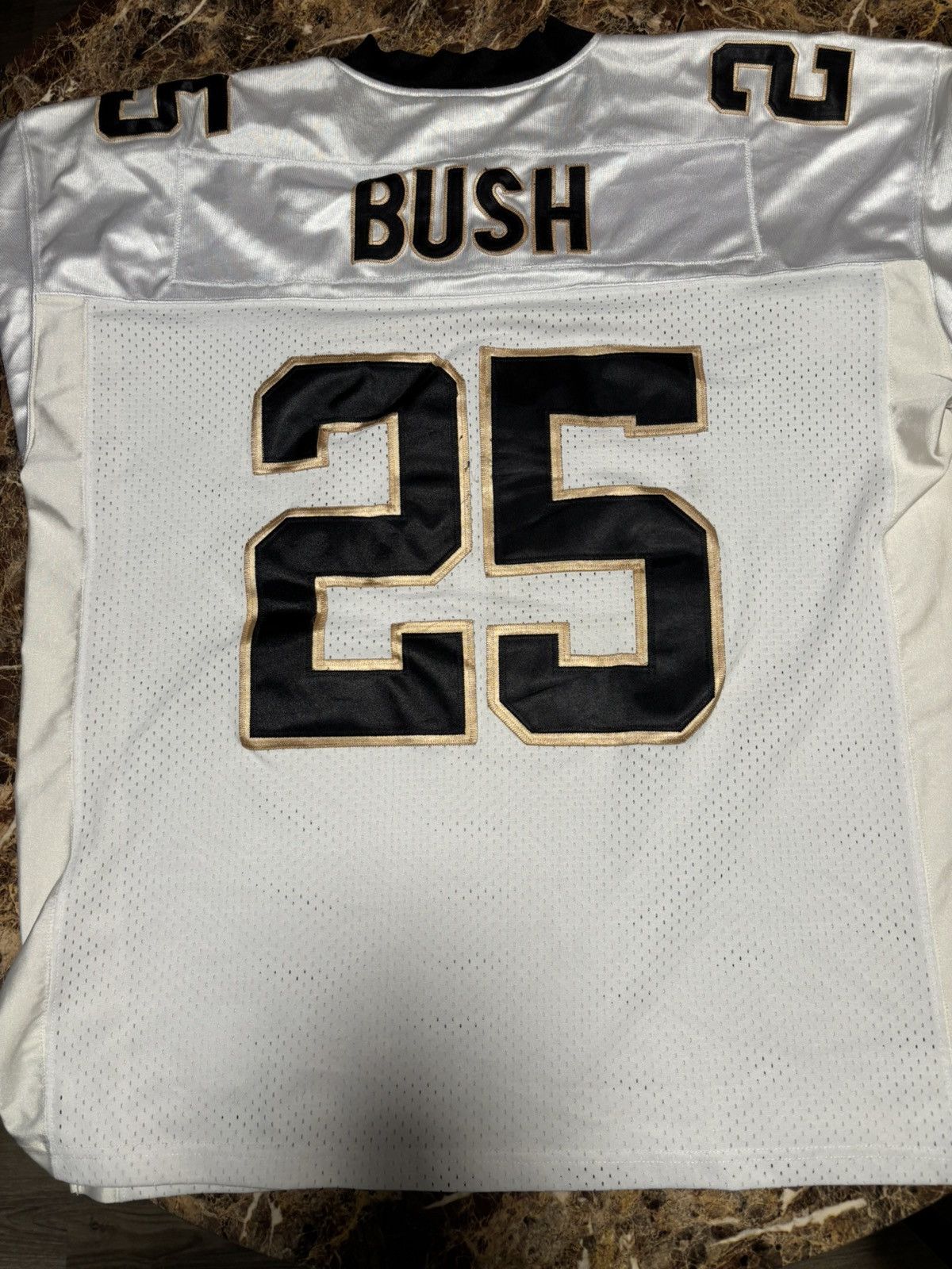 NFL new Orleans Saints reggie bush #25 reebok **STICHED** Size US L / EU 52-54 / 3 - 4 Thumbnail