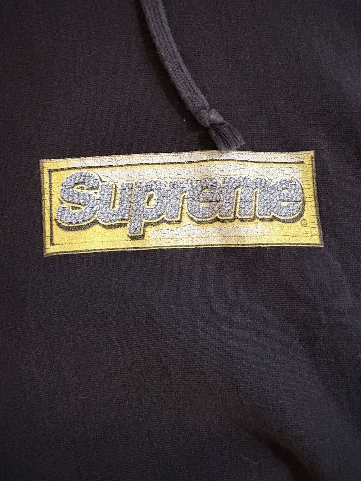 Supreme Supreme SS13 Bling Box Logo Hoodie Large 2013 Size US L / EU 52-54 / 3 - 2 Thumbnail