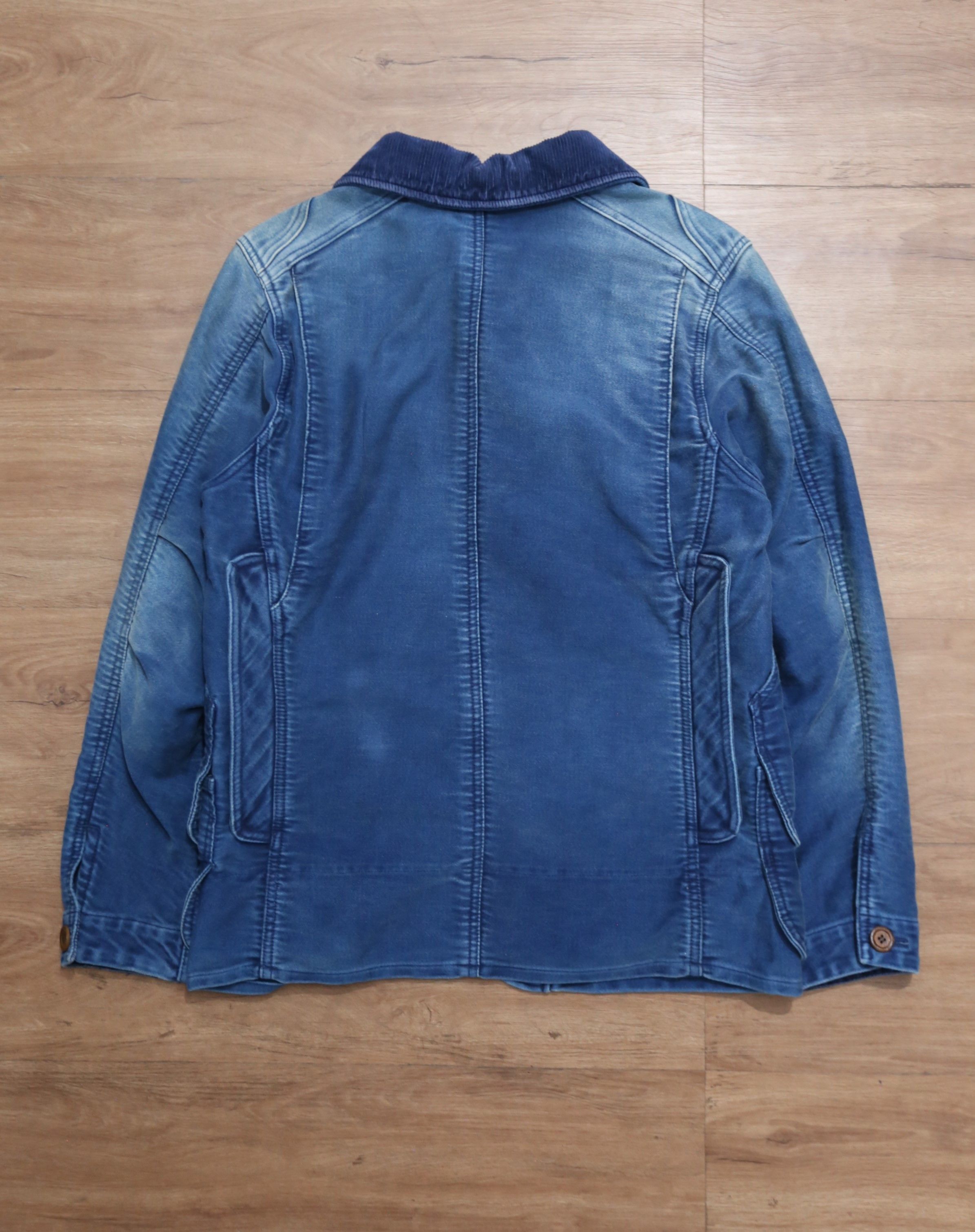 Visvim Visvim - F/W 13 - Minie Hunting Jacket (DMGD MOLESKIN) Size US S / EU 44-46 / 1 - 2 Thumbnail