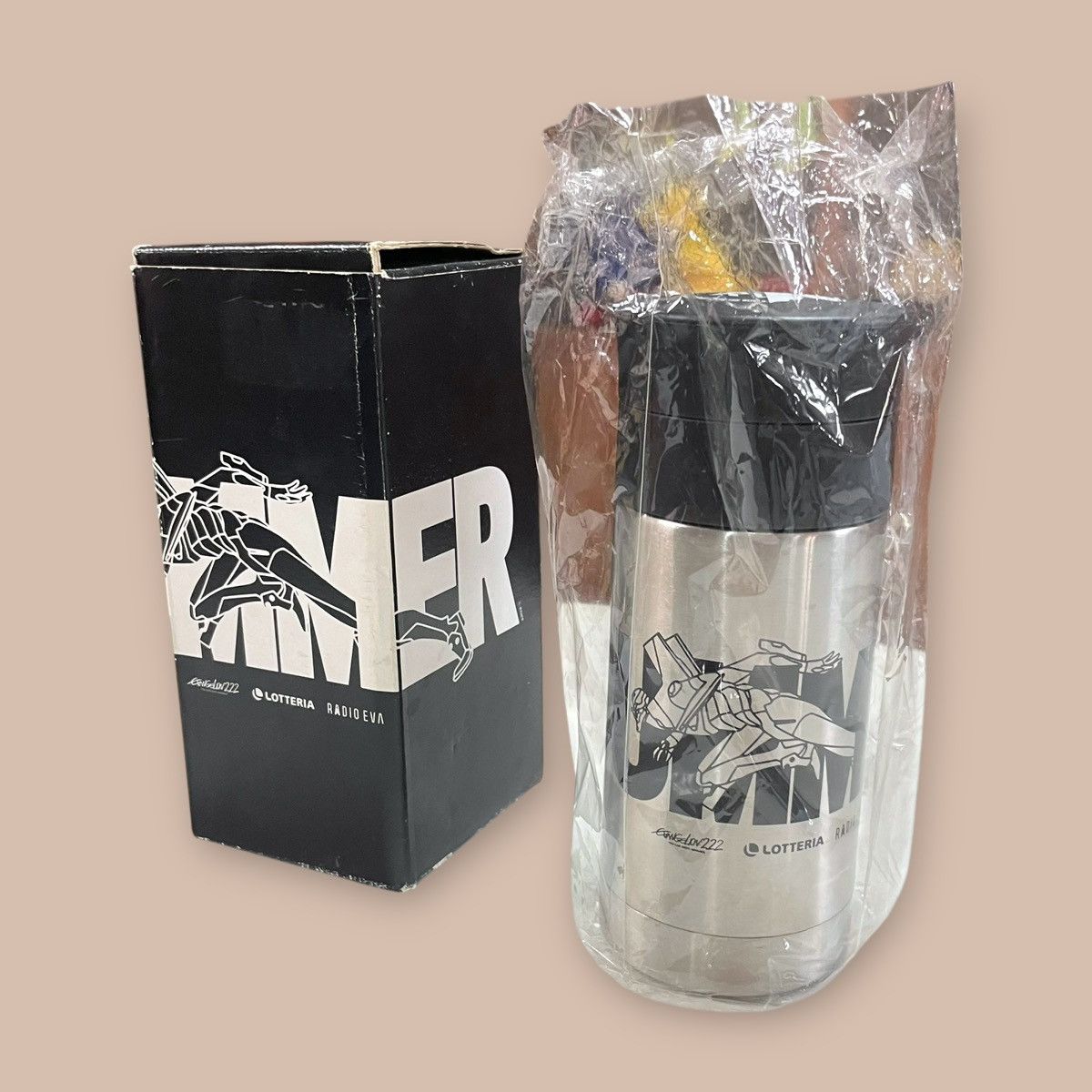 Anime Lotteria X Evangelion Radioeva Stainless Bottle Size ONE SIZE - 10 Thumbnail