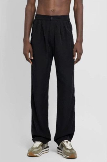 Tom Ford o1loc1c0624 SHP001 Pleat Lounge Pant in Black Size US 34 / EU 50 - 1 Preview
