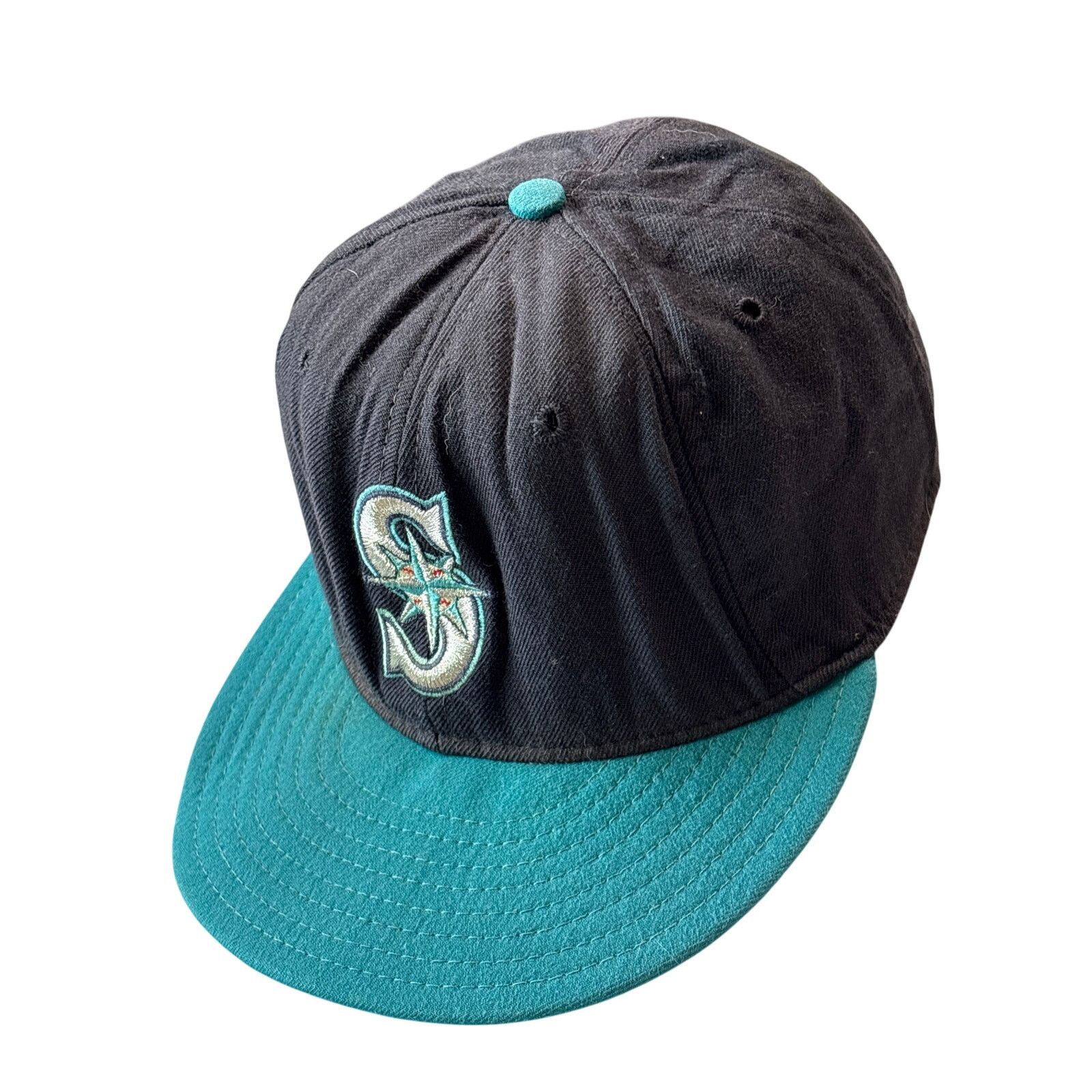 New Era VTG Seattle Mariners New Era Diamond Collection 5950 7 5/8 Size ONE SIZE - 2 Thumbnail
