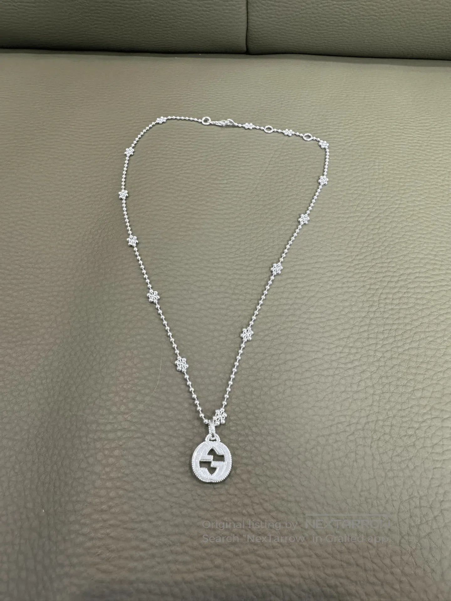 Gucci Gucci Double G Snowflake Necklace. Size ONE SIZE - 1 Thumbnail