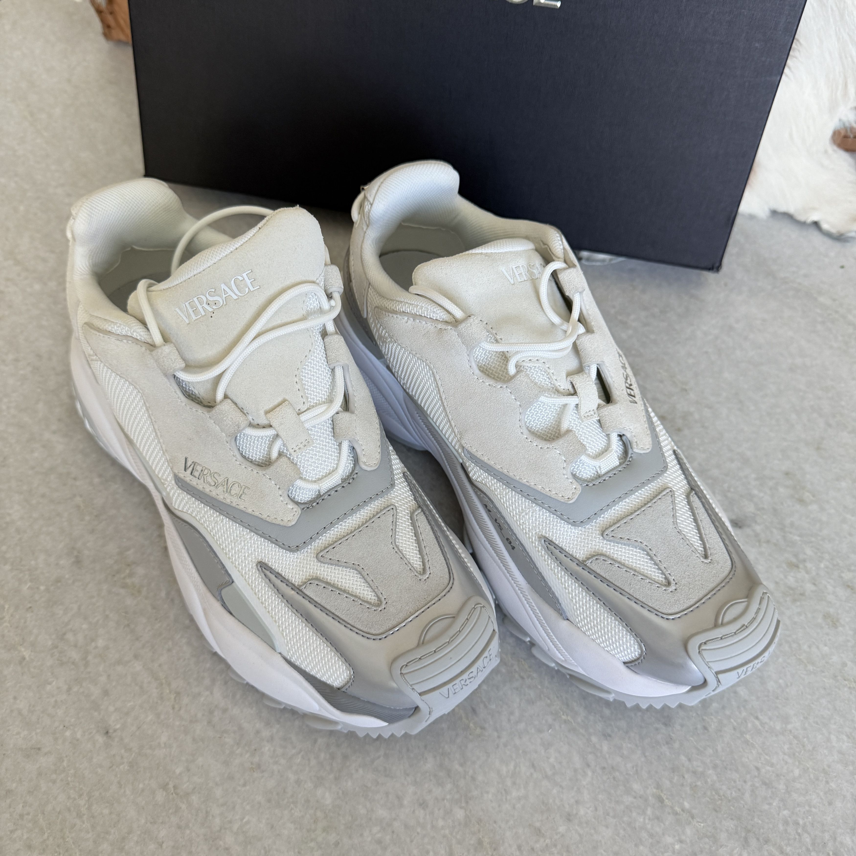 Versace Versace 1016306 Men's Shoes Sneaker Mercury M_VS_04, size 41 Size US 8 / EU 41 - 5 Thumbnail