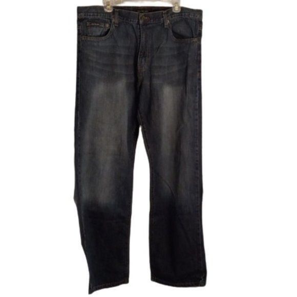 Calvin Klein Calvin Klein Size 38 x 32 Mens Jeans Relaxed Straight Fit Da Size US 38 / EU 54 - 1 Thumbnail