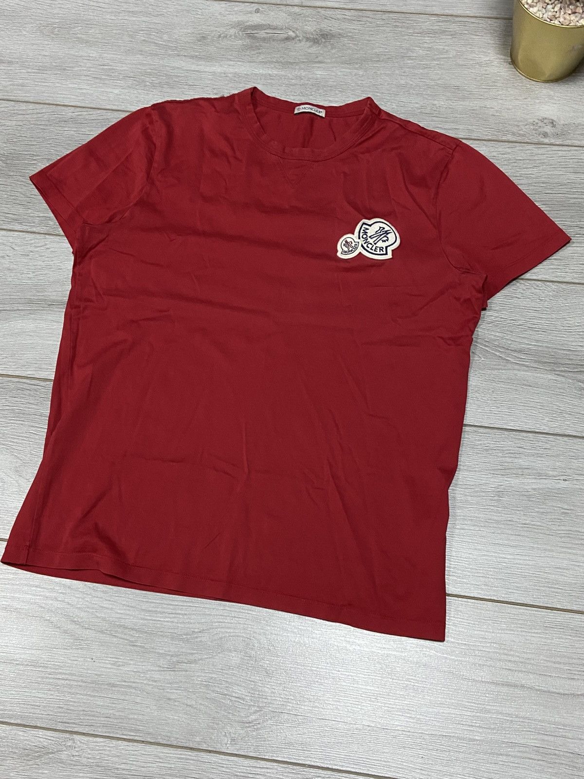 Moncler Moncler Double Logo T-shirt Size US M / EU 48-50 / 2 - 8 Thumbnail