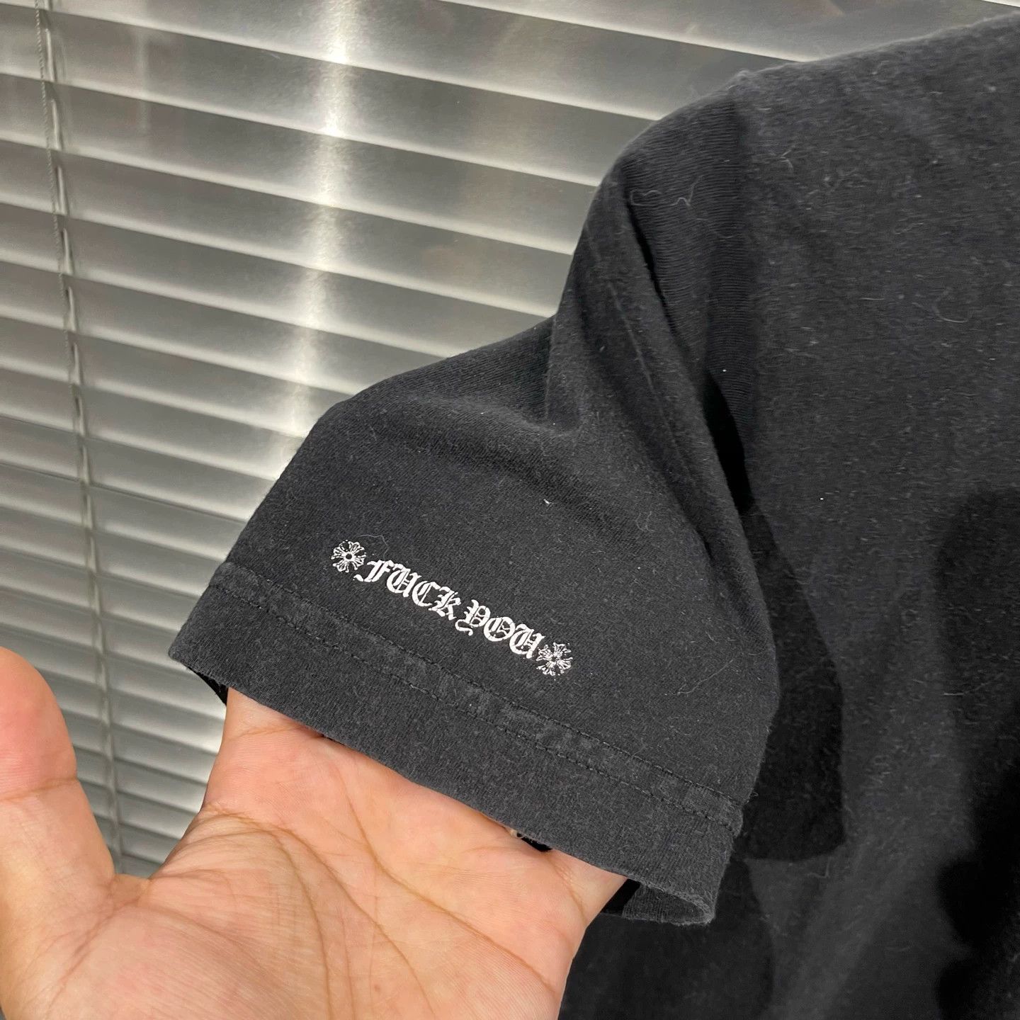 Chrome Hearts Chrome Hearts Black Horseshoe 3E T-Shirt S 95 New Minor Flaw Size S / US 4 / IT 40 - 6 Thumbnail