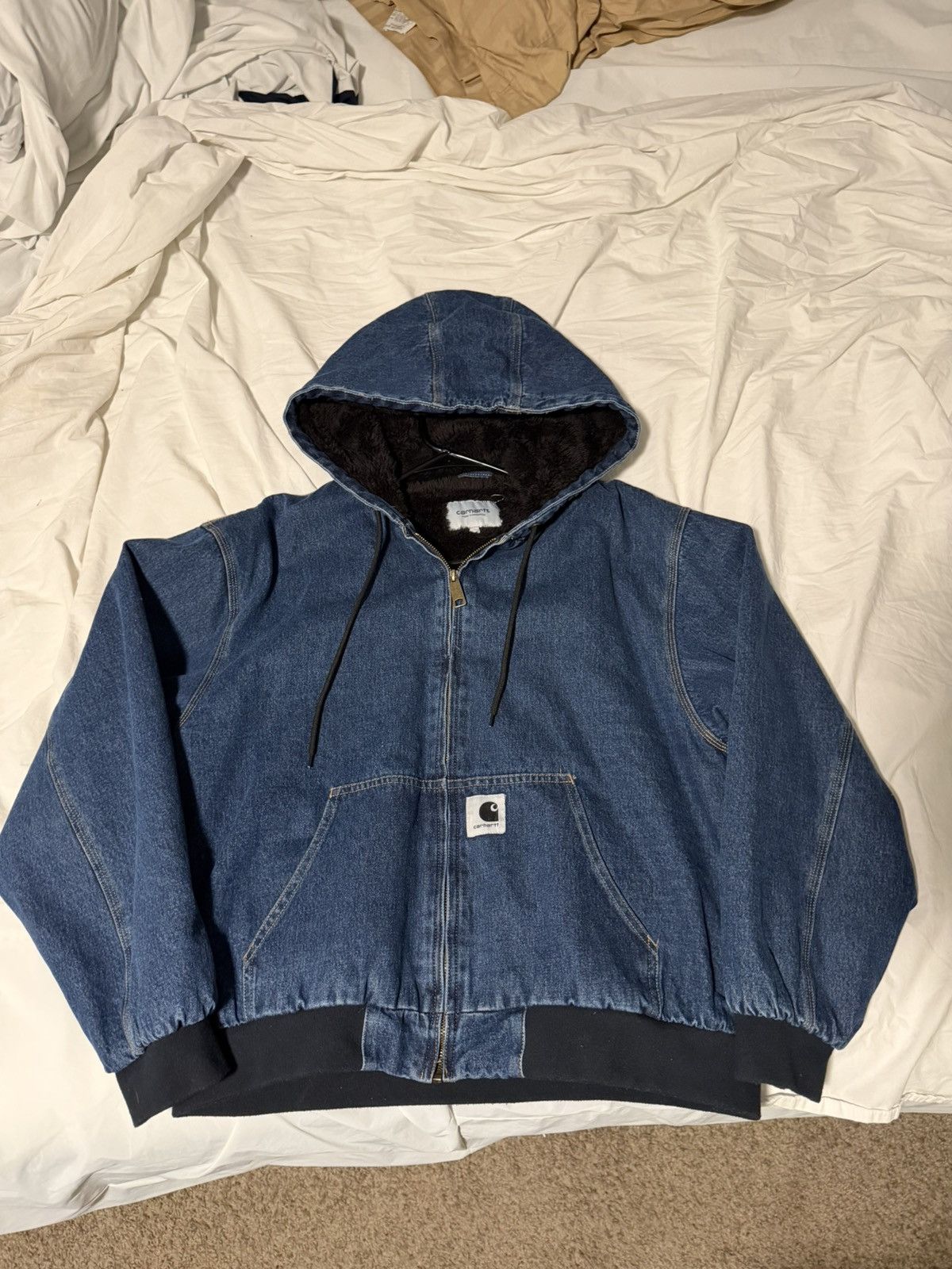 Carhartt Wip Carhartt WIP Denim Jacket Size US S / EU 44-46 / 1 - 1 Thumbnail