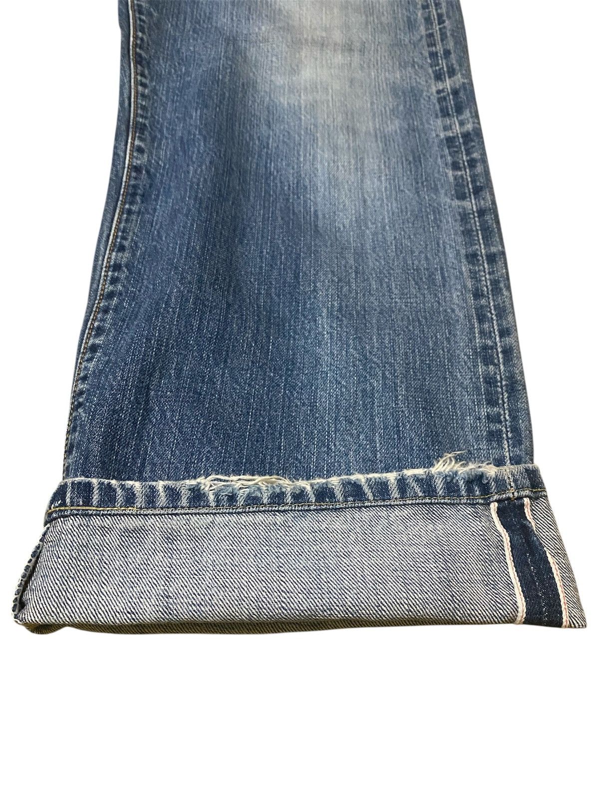 Levi's Vintage Clothing Vintage Levi’s Big E Redline Selvedge Distressed Pocket Size US 32 / EU 48 - 3 Thumbnail