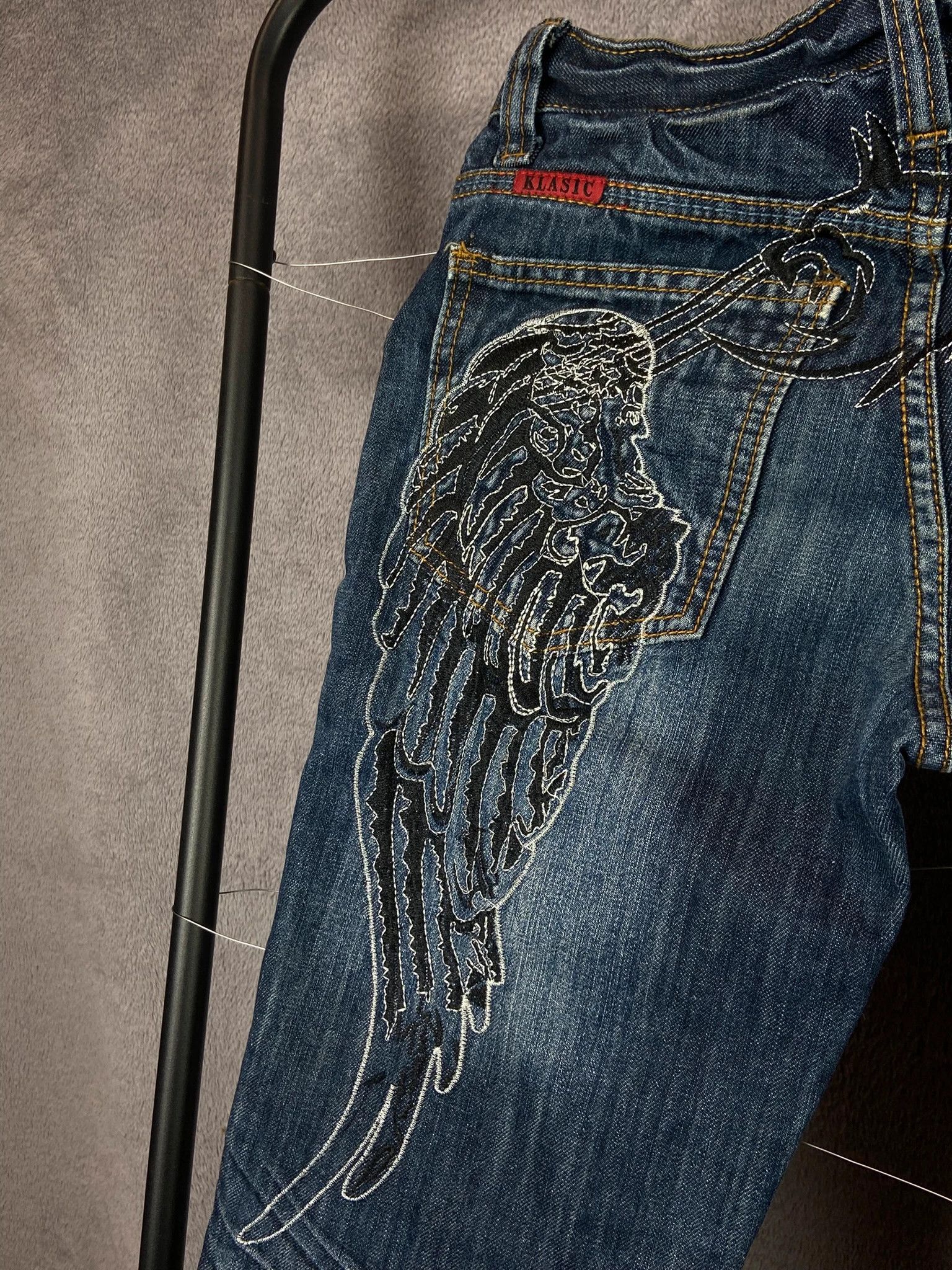 Other Pants Classic Jeans Vintage Streetwear Y2K High End Spellout Size US 26 / EU 42 - 4 Thumbnail