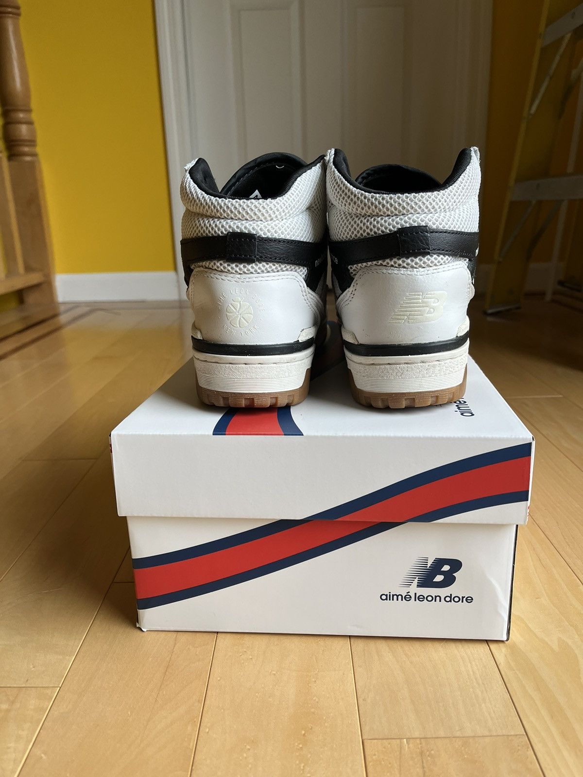 Aime Leon Dore × New Balance New balance 650 x Aime Leon Dore nb white black gum sole ald Size US 10 / EU 43 - 5 Thumbnail