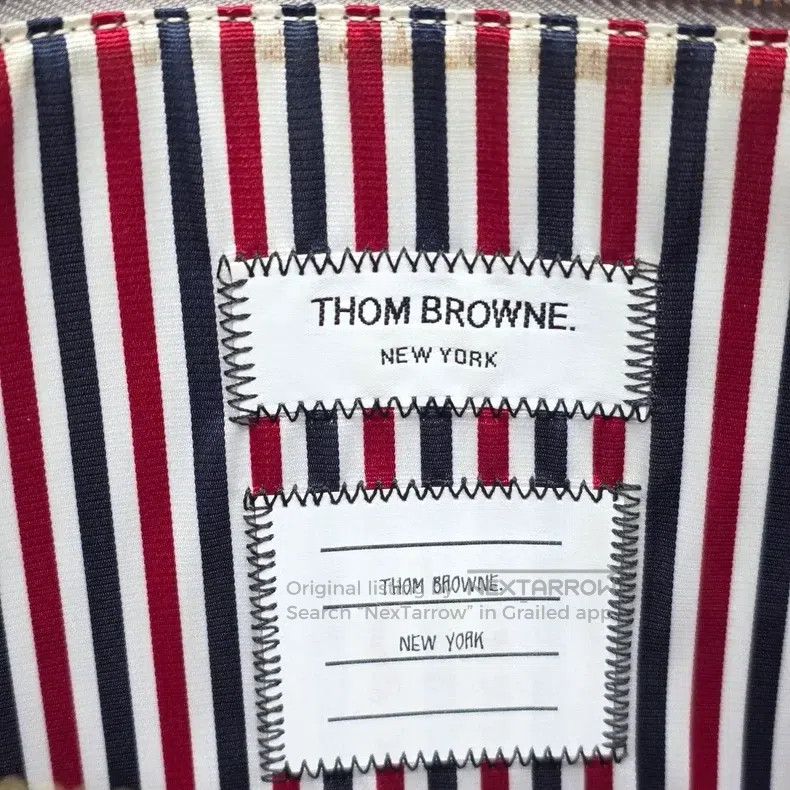 Thom Browne Thom Browne Pebble-textured clutch bag Size ONE SIZE - 7 Thumbnail