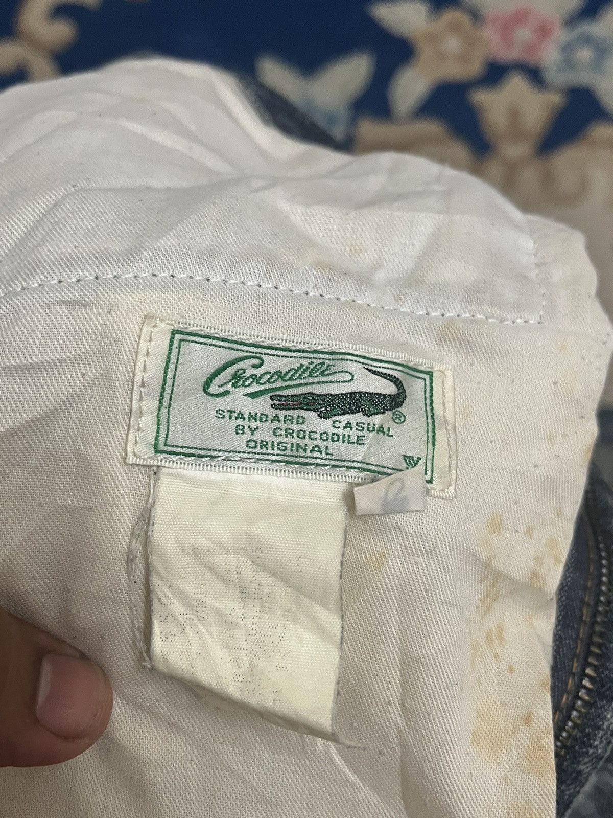 Vintage Vintage Crocodile Baggy Denim Size US 32 / EU 48 - 10 Thumbnail
