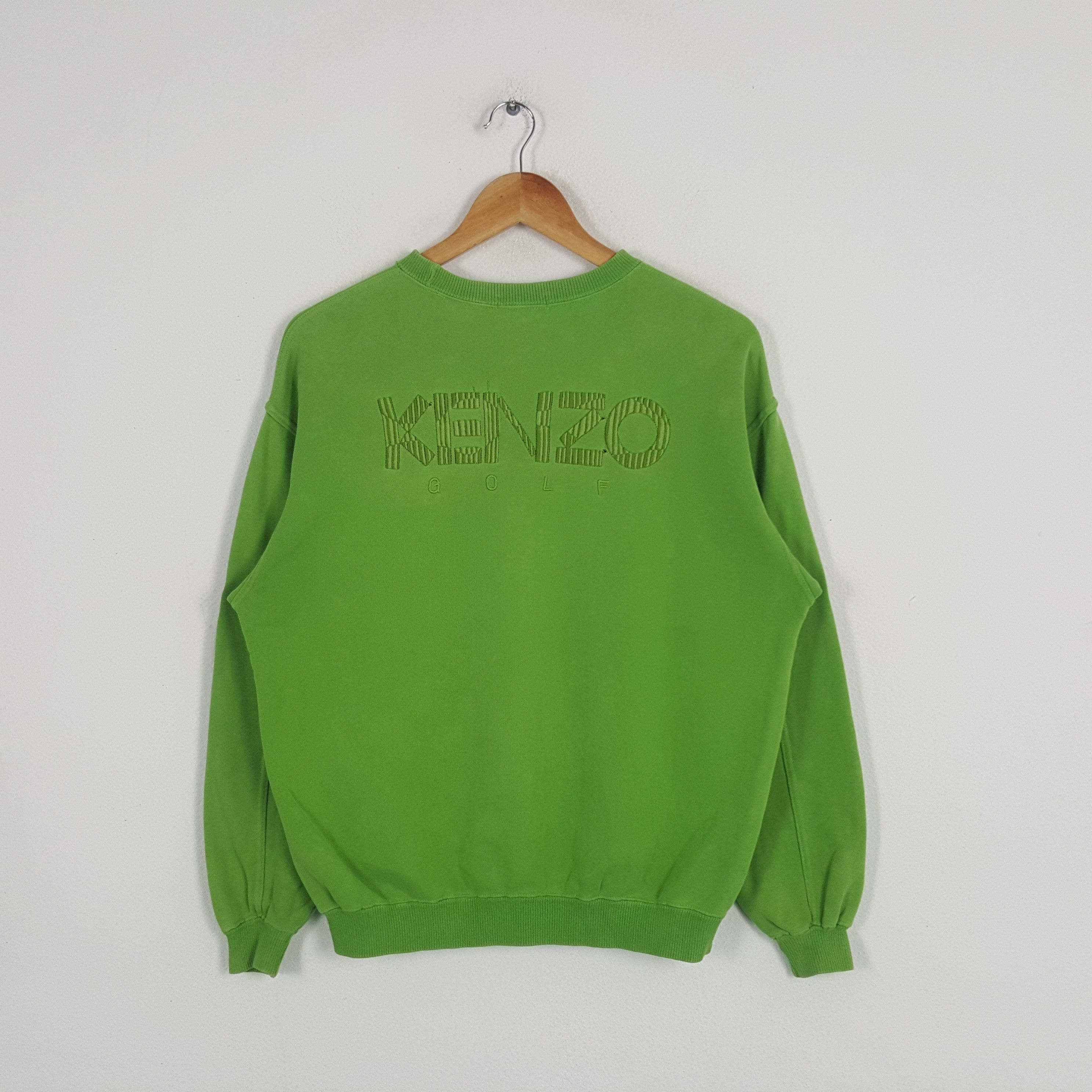 Kenzo × Vintage Vintage Kenzo Goft Japanese Brand Sweatshirt Size US M / EU 48-50 / 2 - 1 Thumbnail