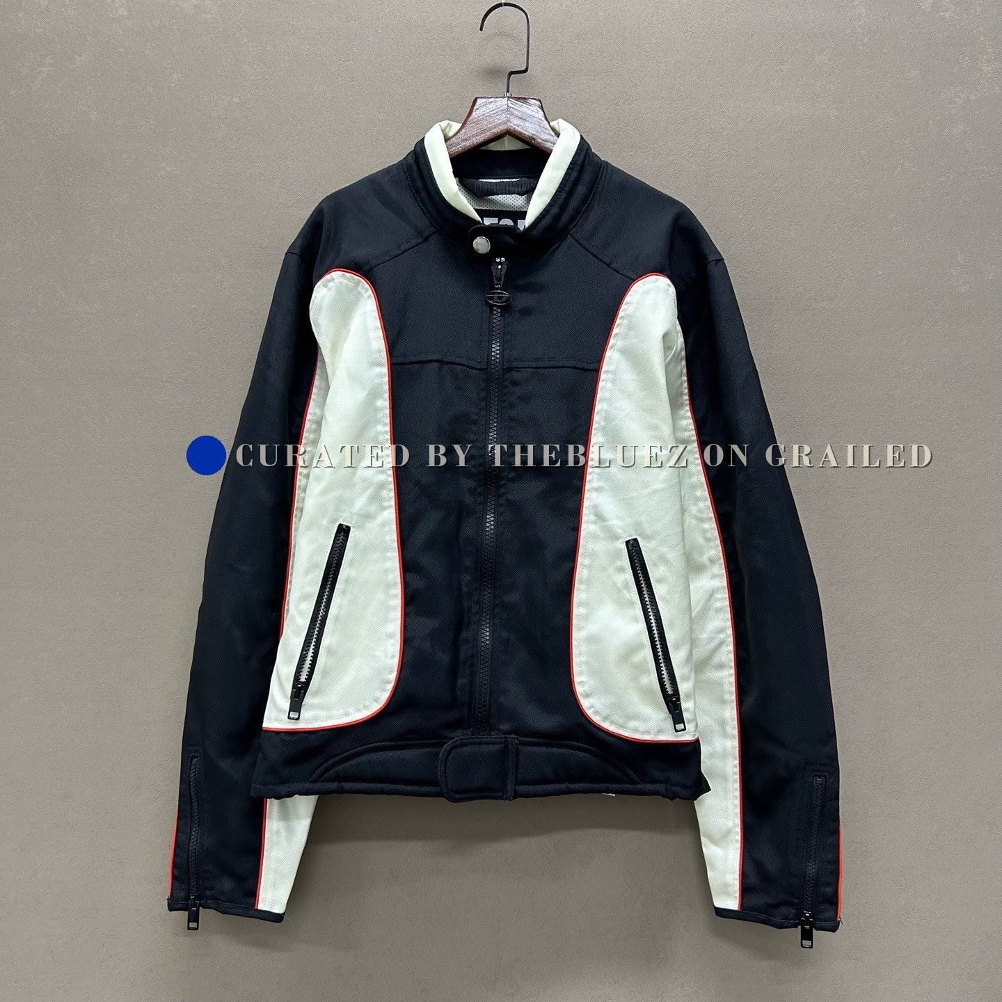 Diesel Y2K Archive Diesel Corset Biker Jacket | Grailed