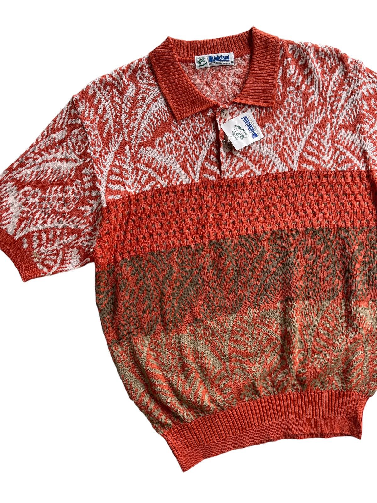 Japanese Brand Vintage Polo Shirt Sweater Knitted Size US M / EU 48-50 / 2 - 3 Thumbnail