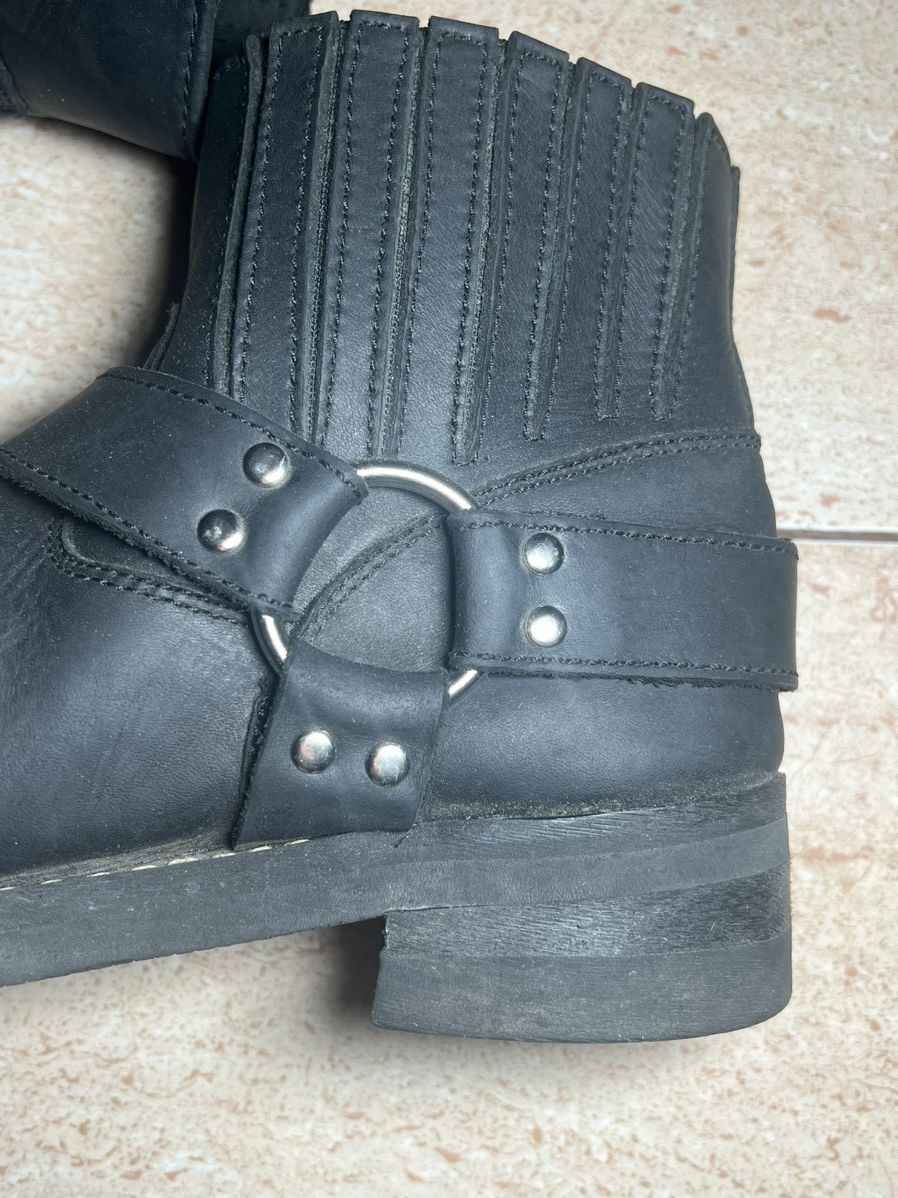 Leather Vintage leather boots speedware Hein Gericke moto Size US 6 / EU 39 - 14 Thumbnail