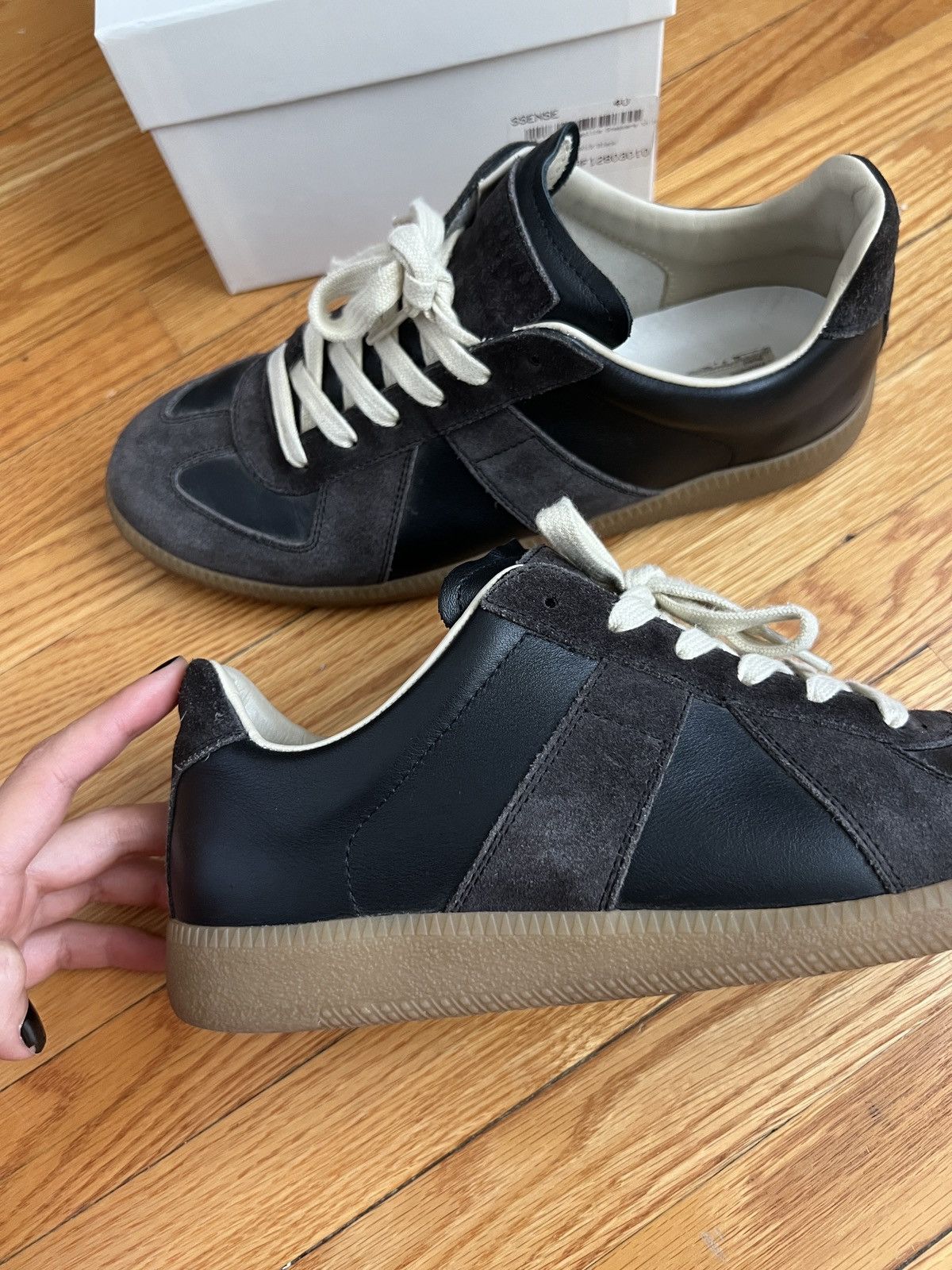 Maison Margiela Maison Margiela Replica Sneakers dark brown Size US 10 / IT 40 - 5 Thumbnail