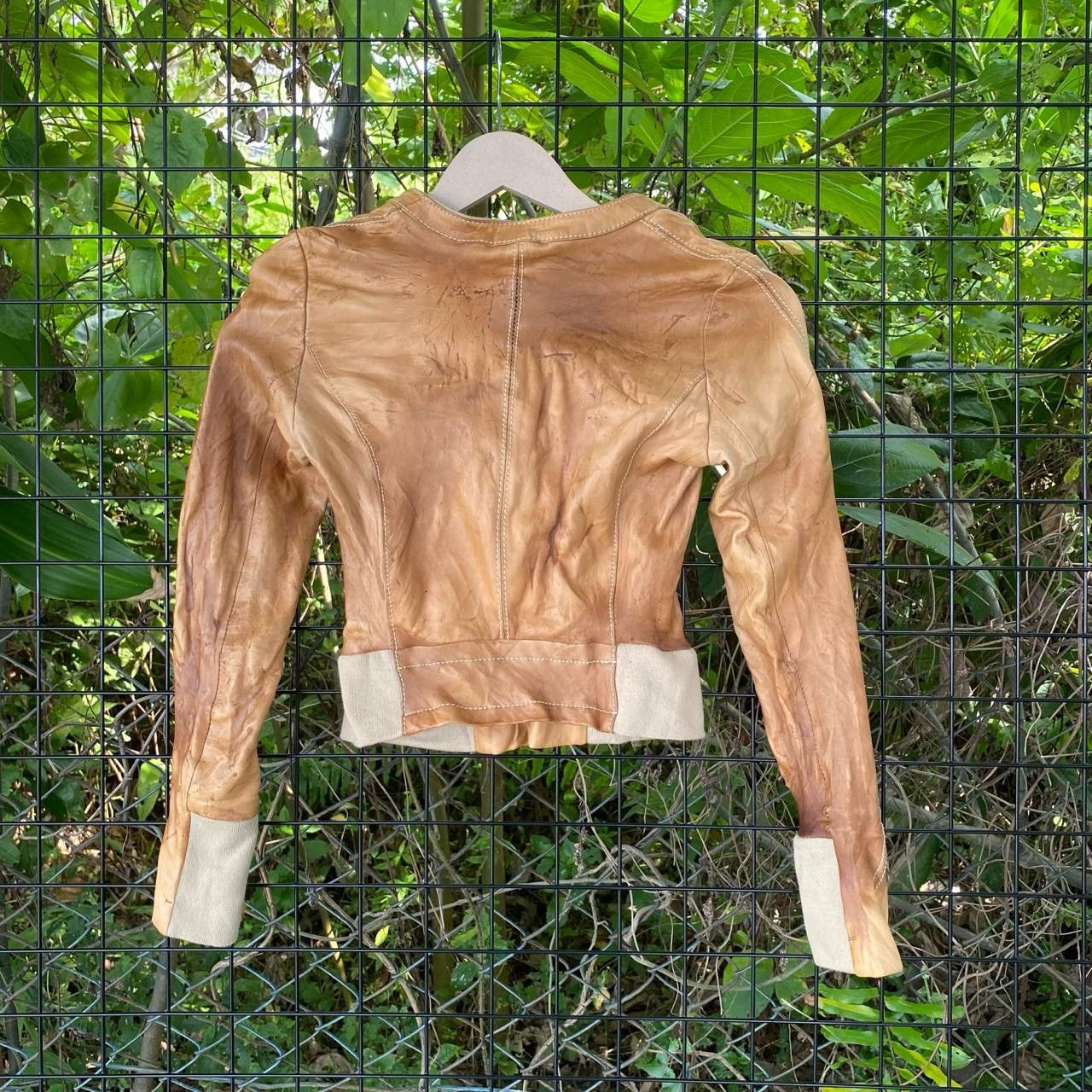 Japanese Brand Vintage Leather Jacket Size XXS / US 00 / IT 34 - 6 Thumbnail