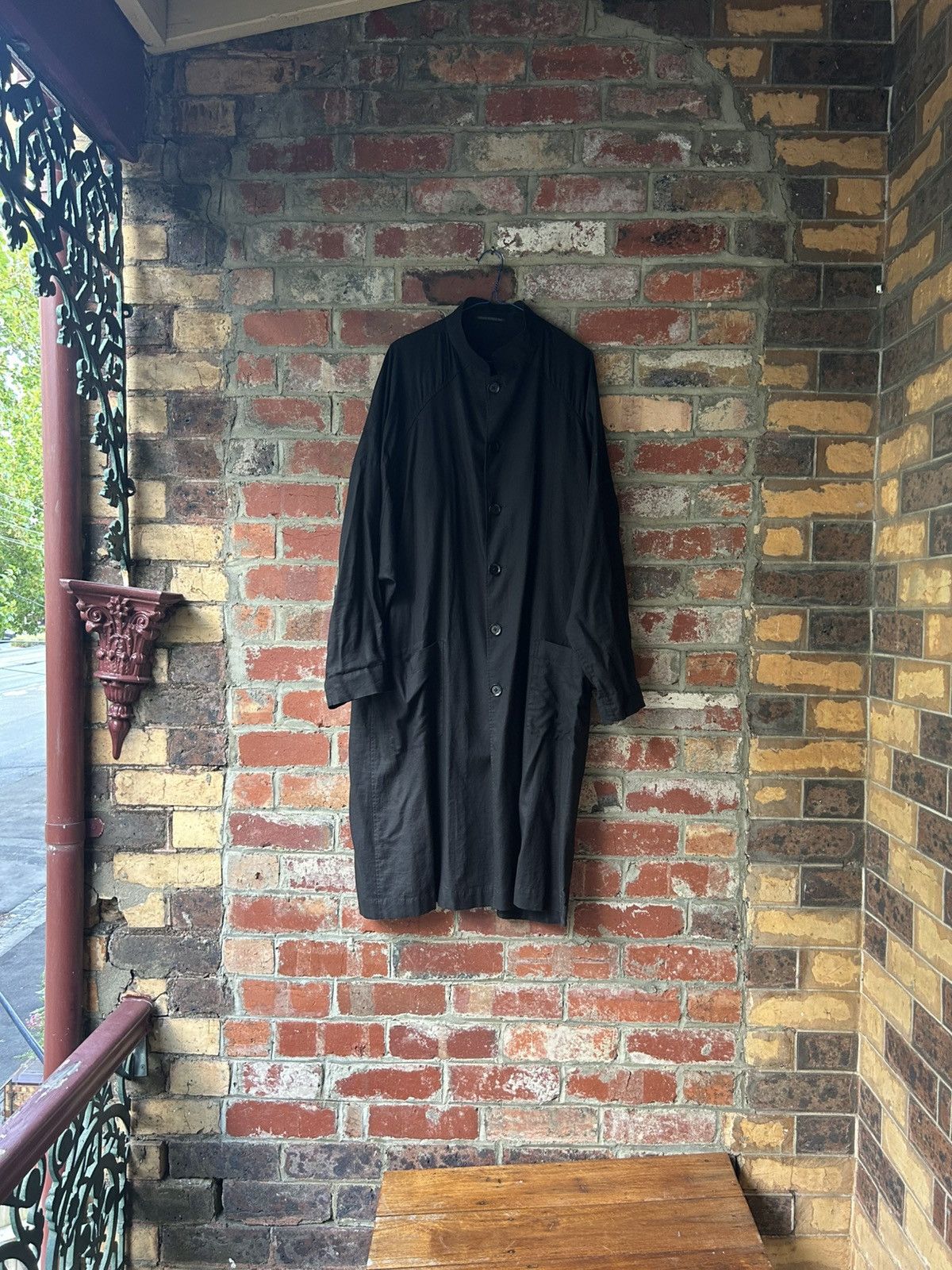 Yohji Yamamoto SS18 “南無阿弥陀仏” Square Tie | Grailed