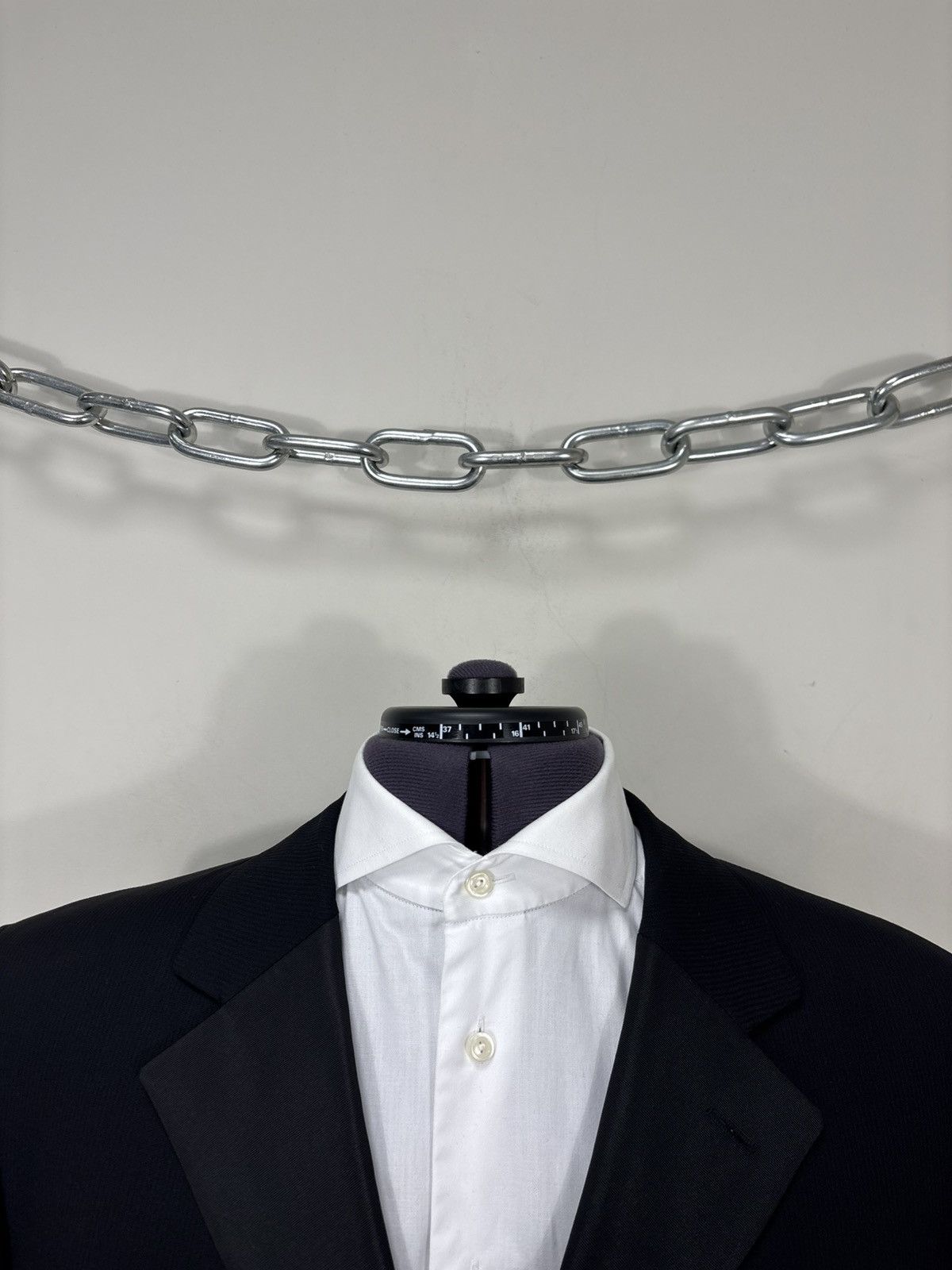 SCABAL Scabal Men’s MTM Black Super 120’s Wool Tuxedo Dinner Suit Size 42R - 8 Thumbnail