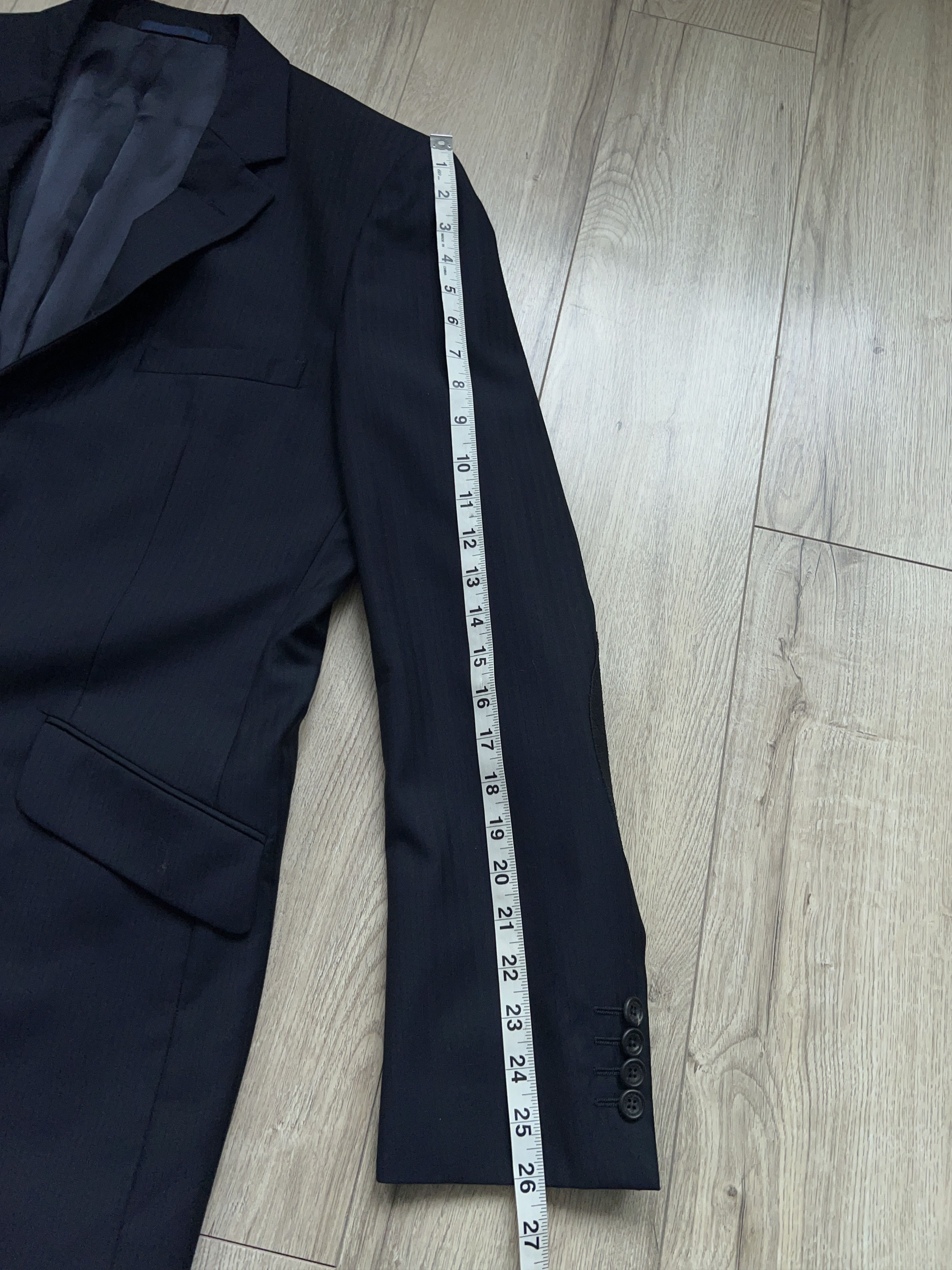 Aquascutum × Designer London Suit 2 Piece Blazer Sport Coat Pants Trousers 42L 52L Size 42L - 9 Thumbnail