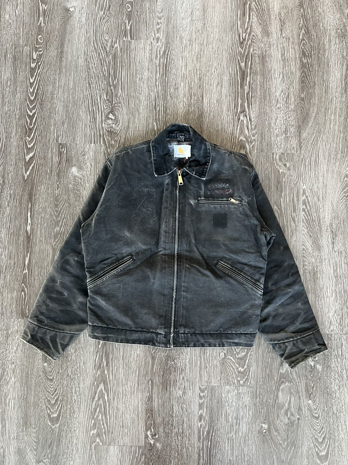 image of Carhartt Work Jacket - 1990S in Black, Men's (Size Medium)