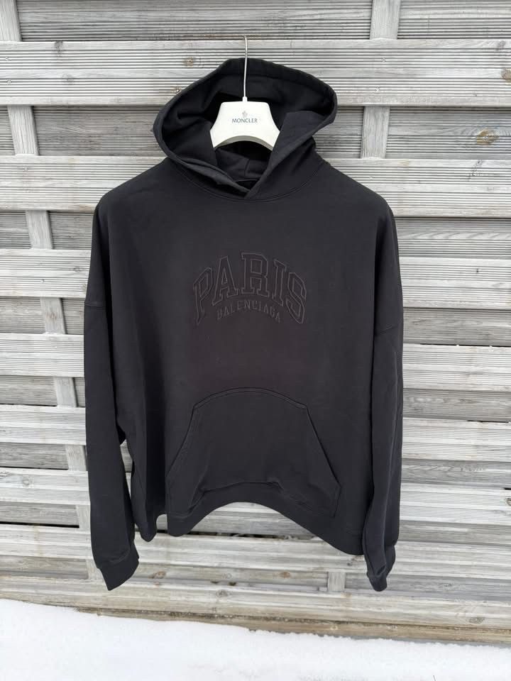 Balenciaga Bb Paris logo hoodie Size US M / EU 48-50 / 2 - 1 Thumbnail