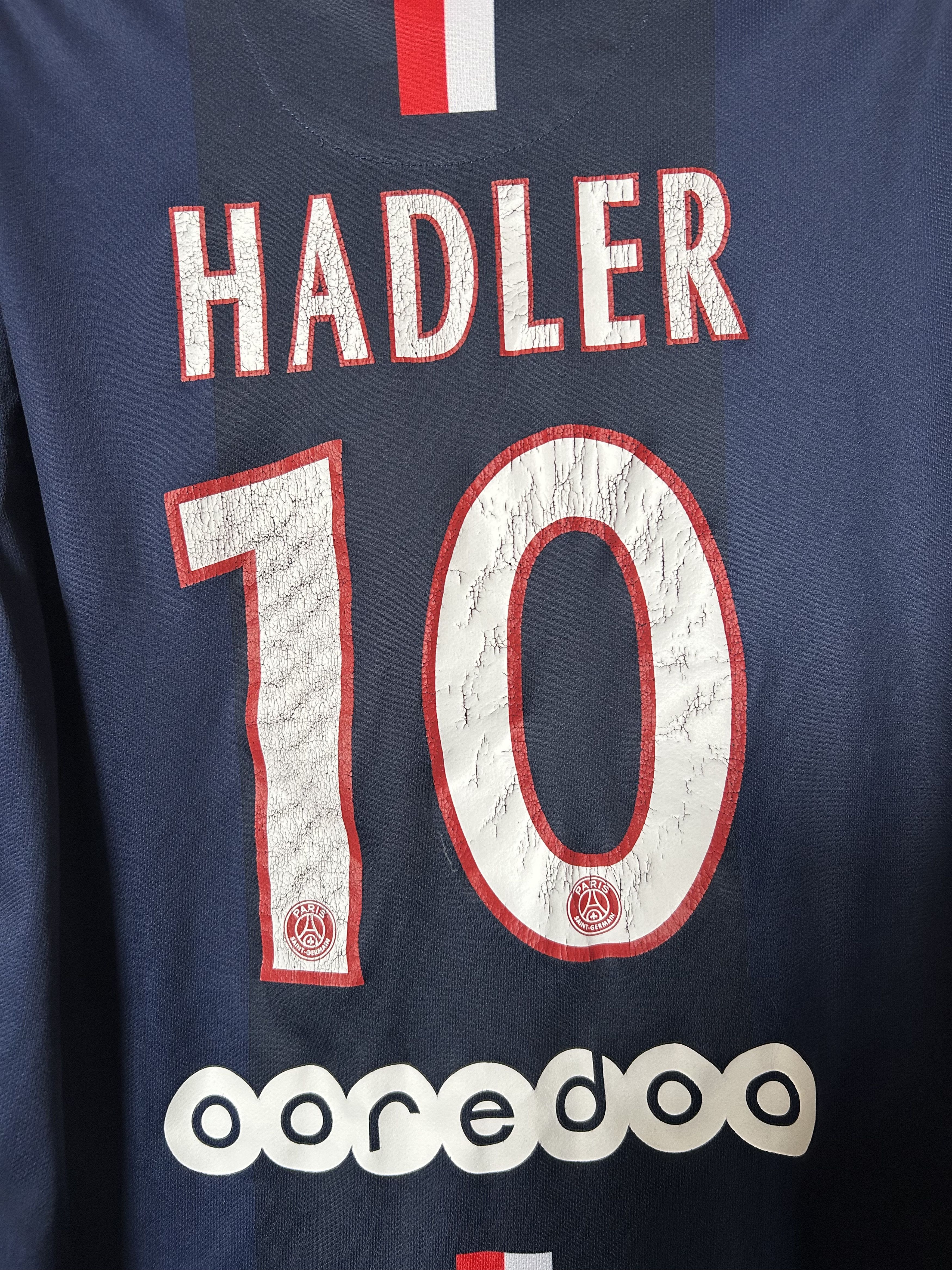 Nike Paris Saint Germain #10 HADLER Nike - 2014 - 2015 - M Size US M / EU 48-50 / 2 - 9 Thumbnail