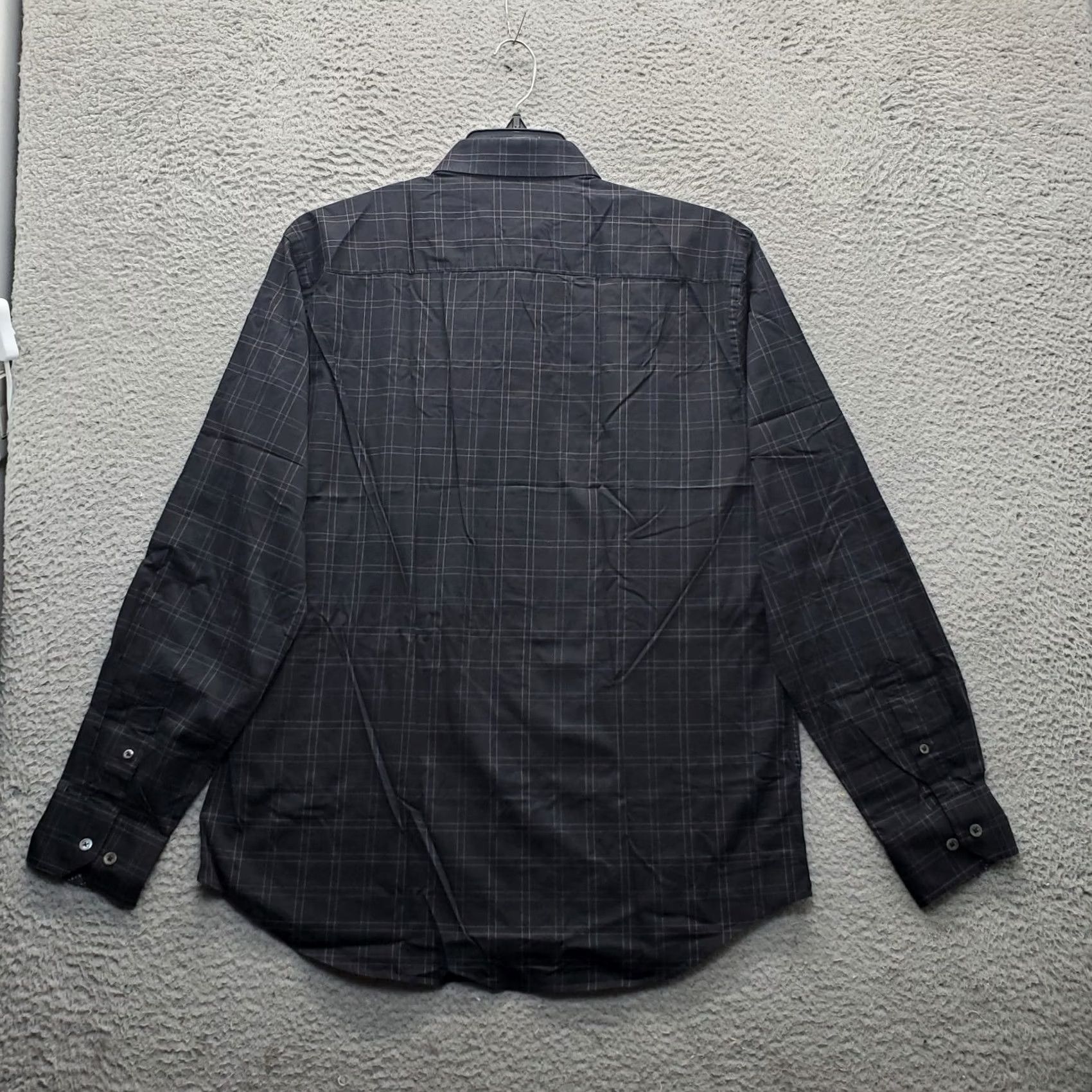 BUGATCHI Bugatchi Mens Shirt L Multi Check Casual Long Sleeve Button Up Shirt Size US L / EU 52-54 / 3 - 2 Thumbnail