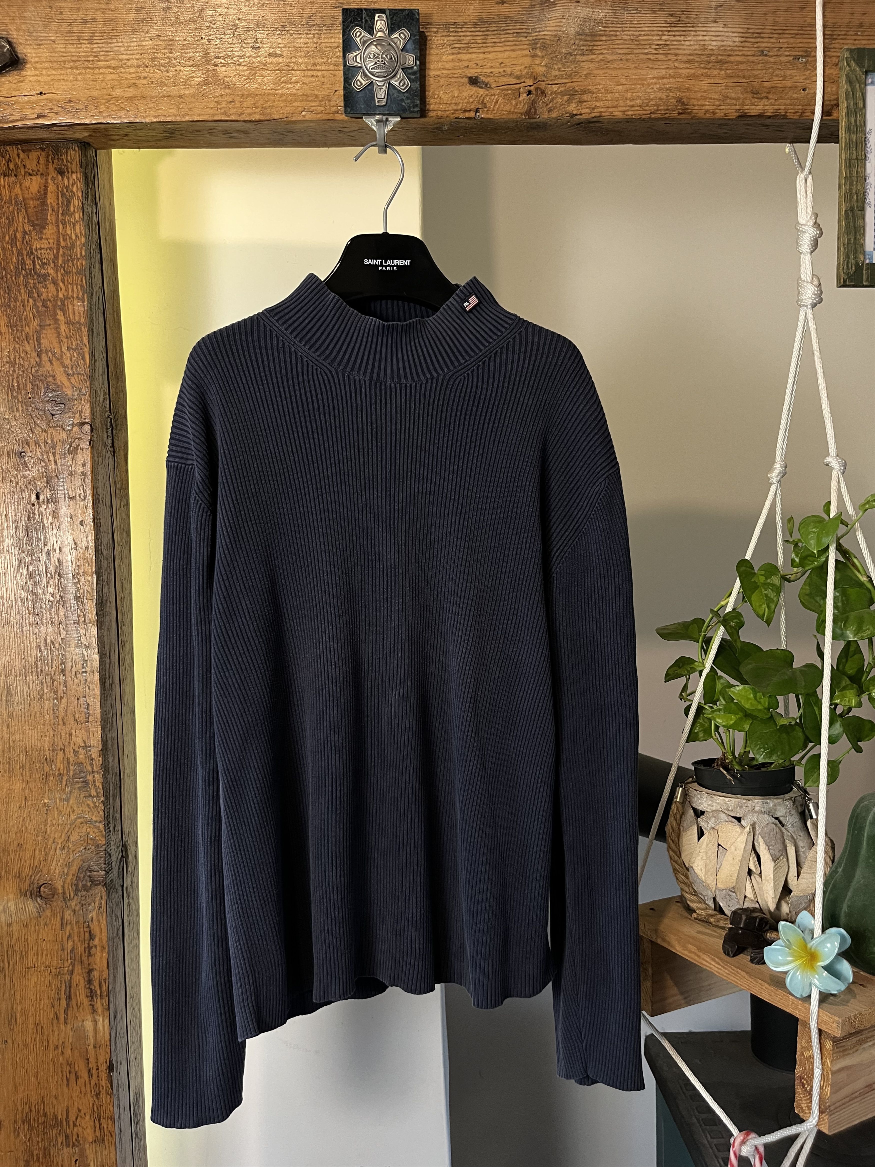 Polo Ralph Lauren × Vintage Vintage 90s Polo Jeans Ralph Lauren Turtleneck Size US M / EU 48-50 / 2 - 1 Thumbnail