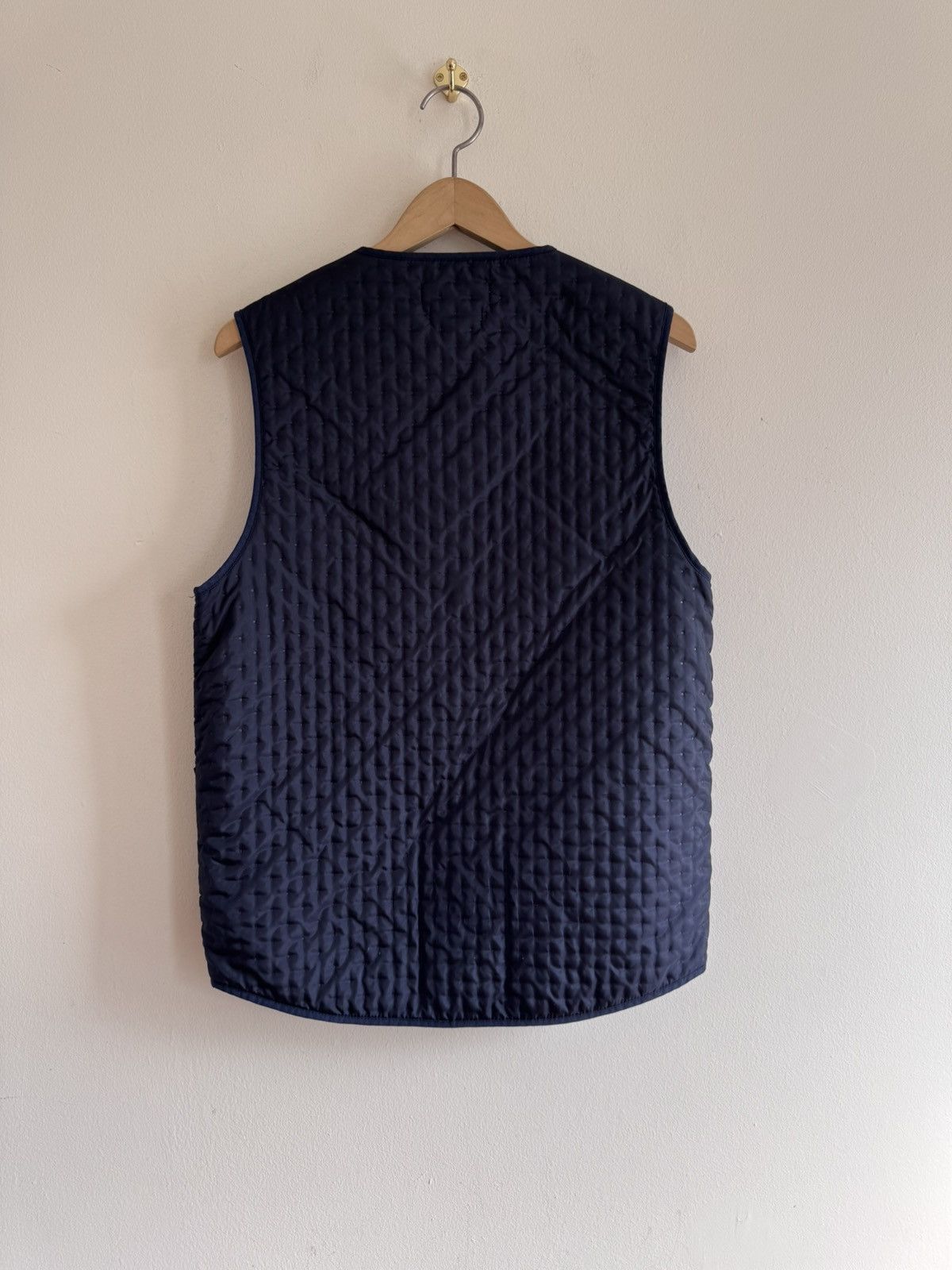 KESTIN Kestin Hare Navy Quilted Vest Made in UK Size US S / EU 44-46 / 1 - 4 Thumbnail