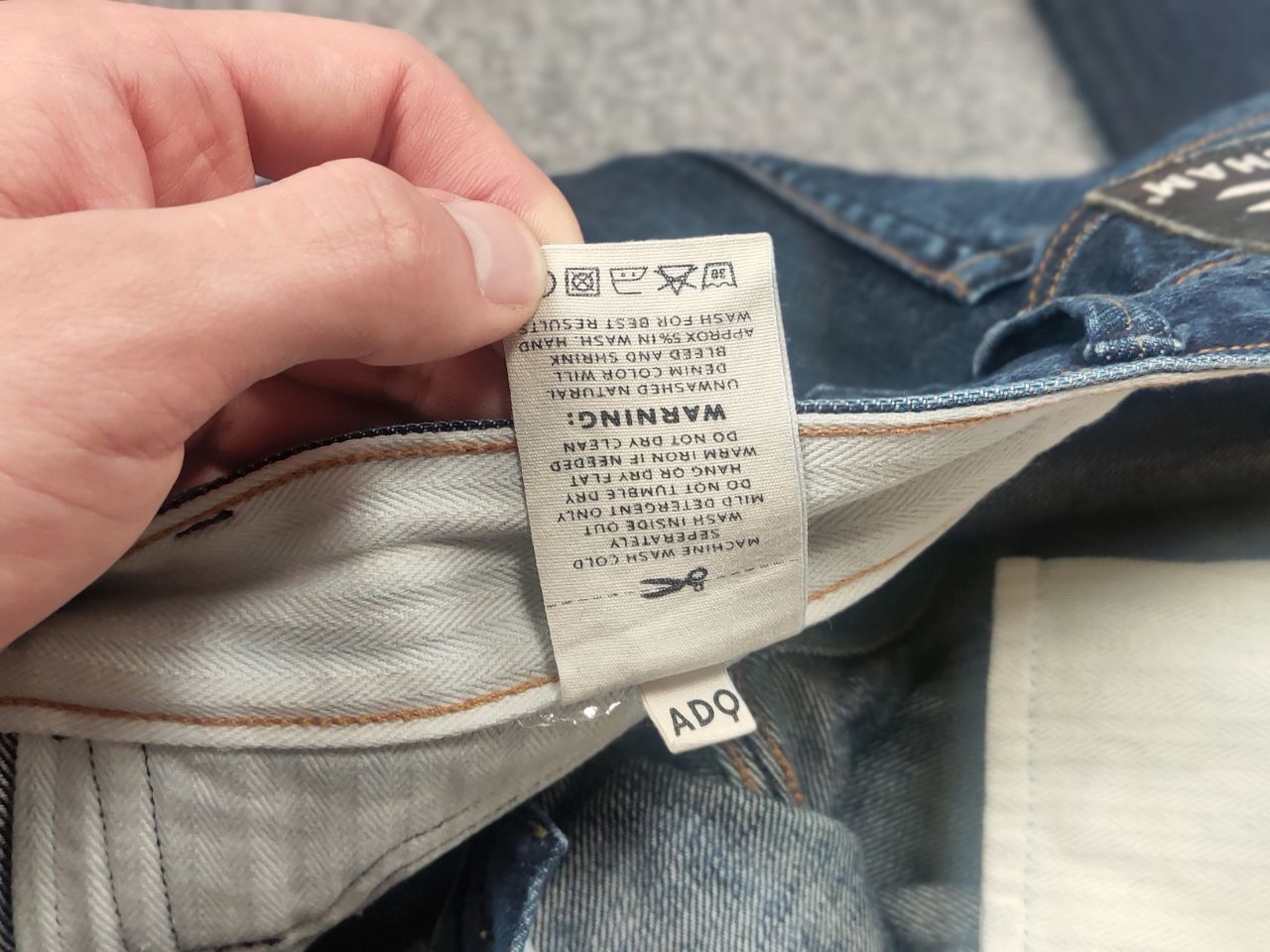 DENHAM Denham the jeanmaker cutter Vintage Japan Denim Faded Jeans Size US 32 / EU 48 - 17 Thumbnail