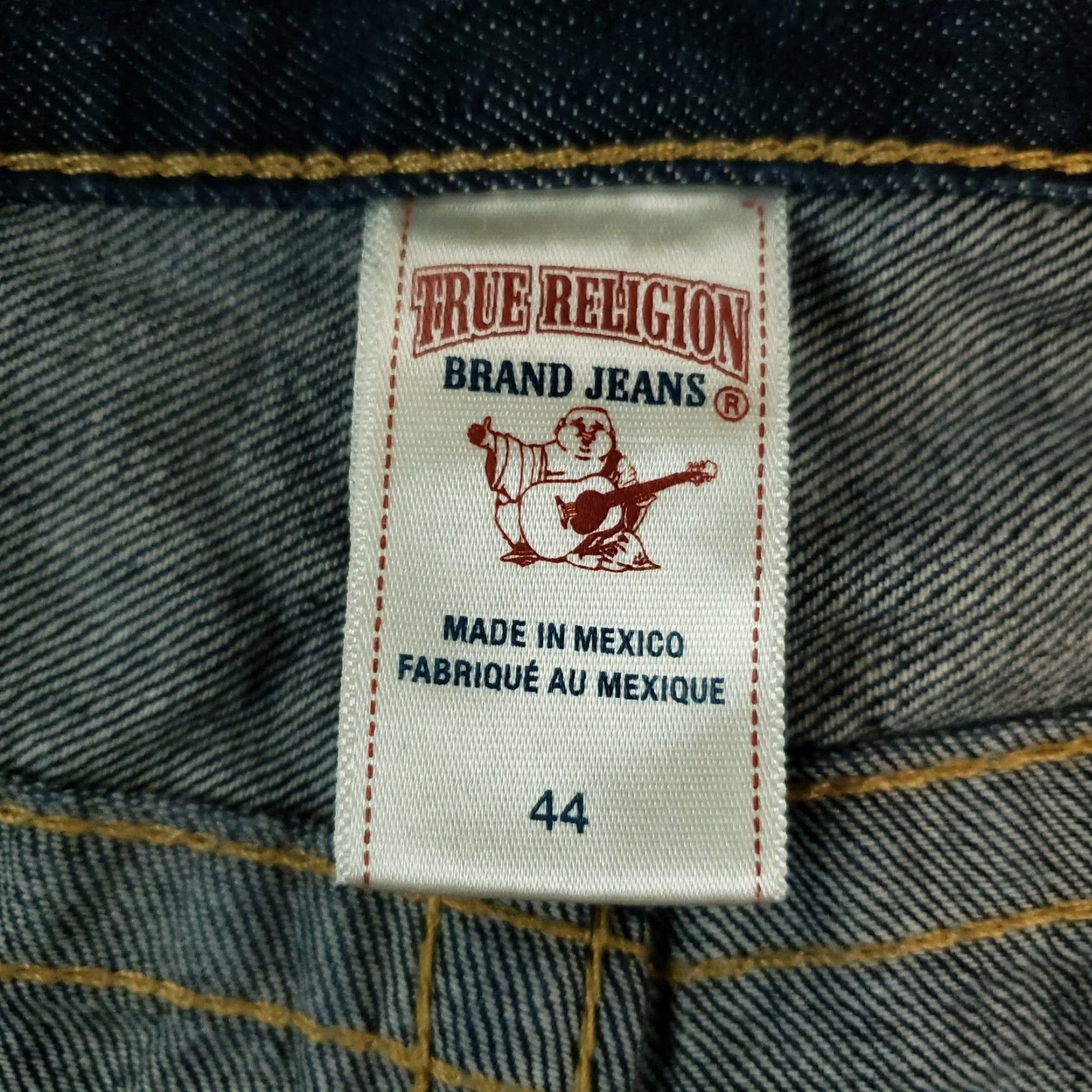 True Religion True Religion Pants Mens Size 44x31 Blue Denim Straight Leg Casual Zipper Pants Mens 44 Blue Denim Straight Inseam 31 Size US 44 / EU 60 - 7 Thumbnail