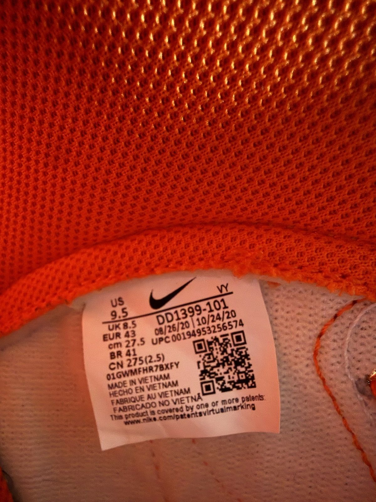 Nike Nike Dunk Hi Retro Size US 9.5 / EU 42-43 - 7 Thumbnail