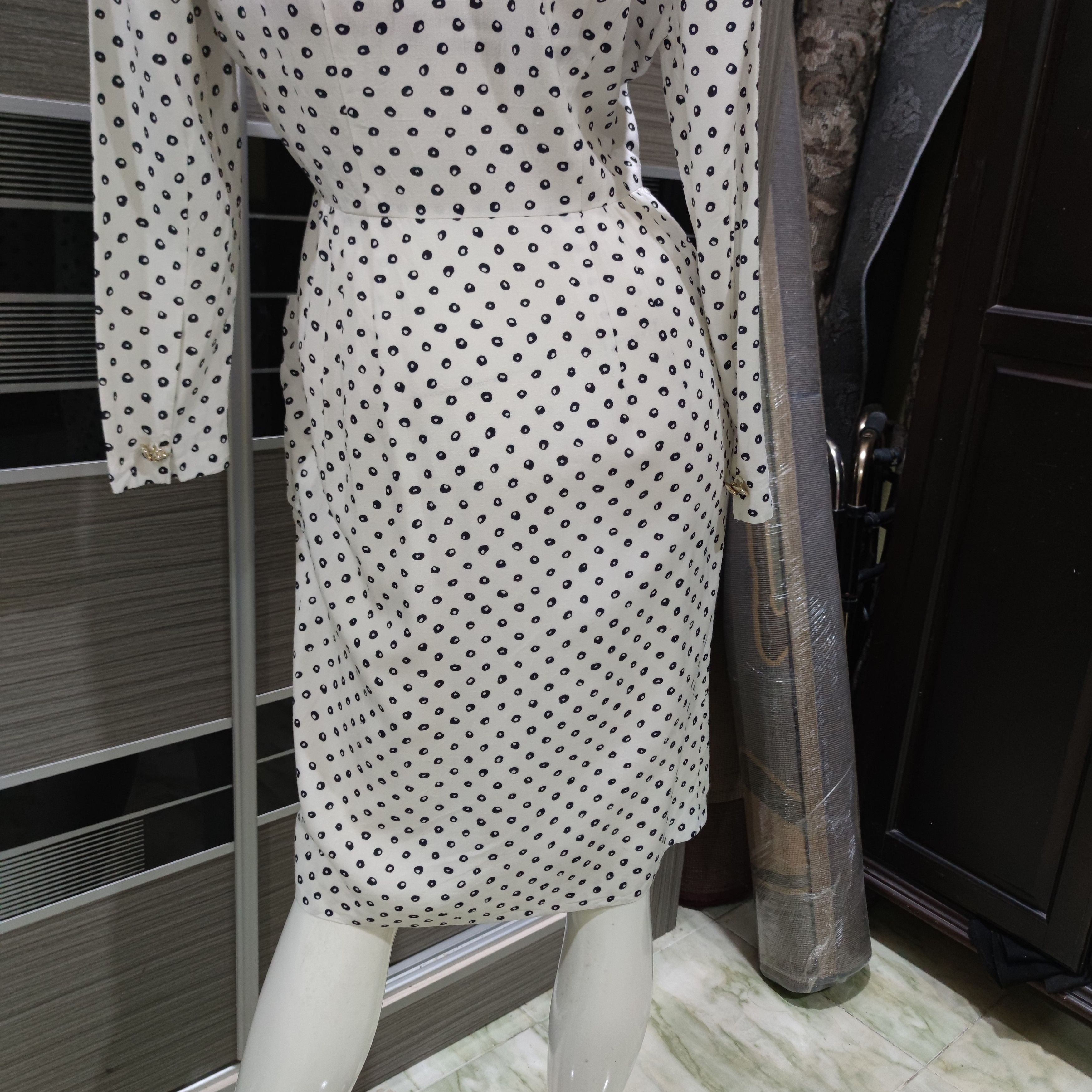 Balenciaga VINTAGE BALENCIAGA PARIS DRESS SIZE 11 Size ONE SIZE - 7 Thumbnail