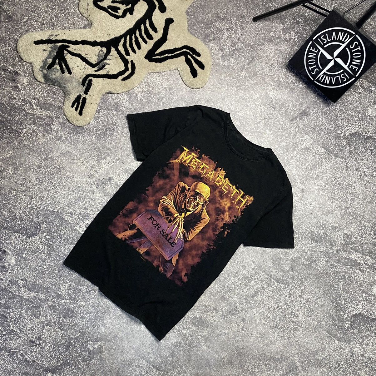 Band Tees × Vintage Vintage Megadeth For Sale 2016 Bug graphic logo tee Size US M / EU 48-50 / 2 - 1 Thumbnail