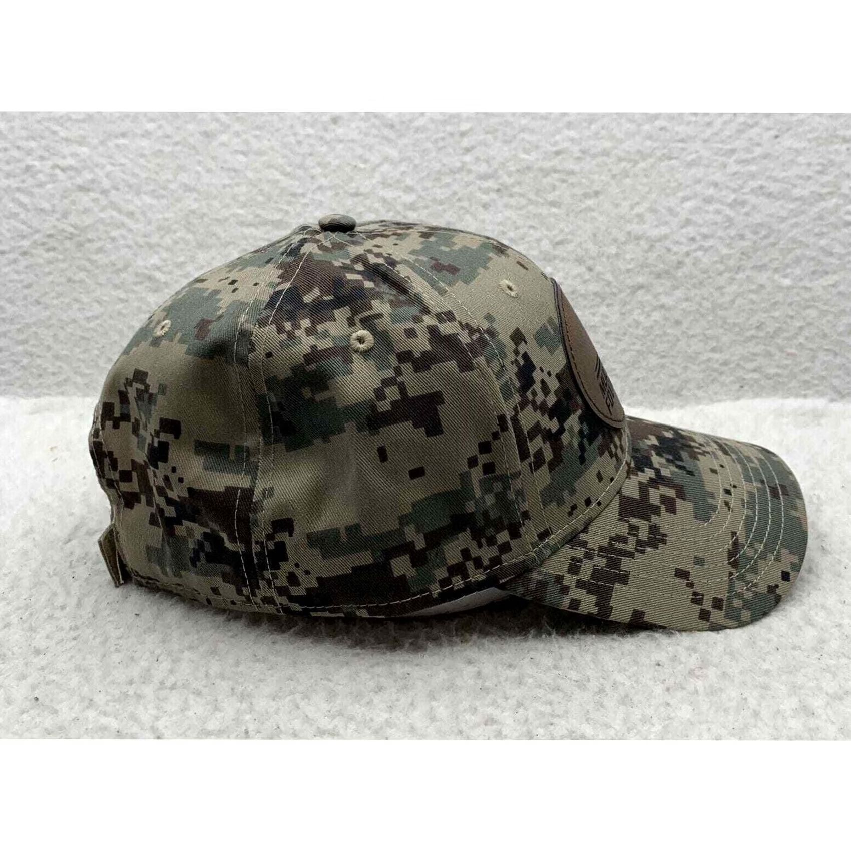 Vintage Otto Camo Baseball Hat Mens Mule Deer Foundation Patch Hook Loop BDU Digital Dad Size ONE SIZE - 5 Thumbnail